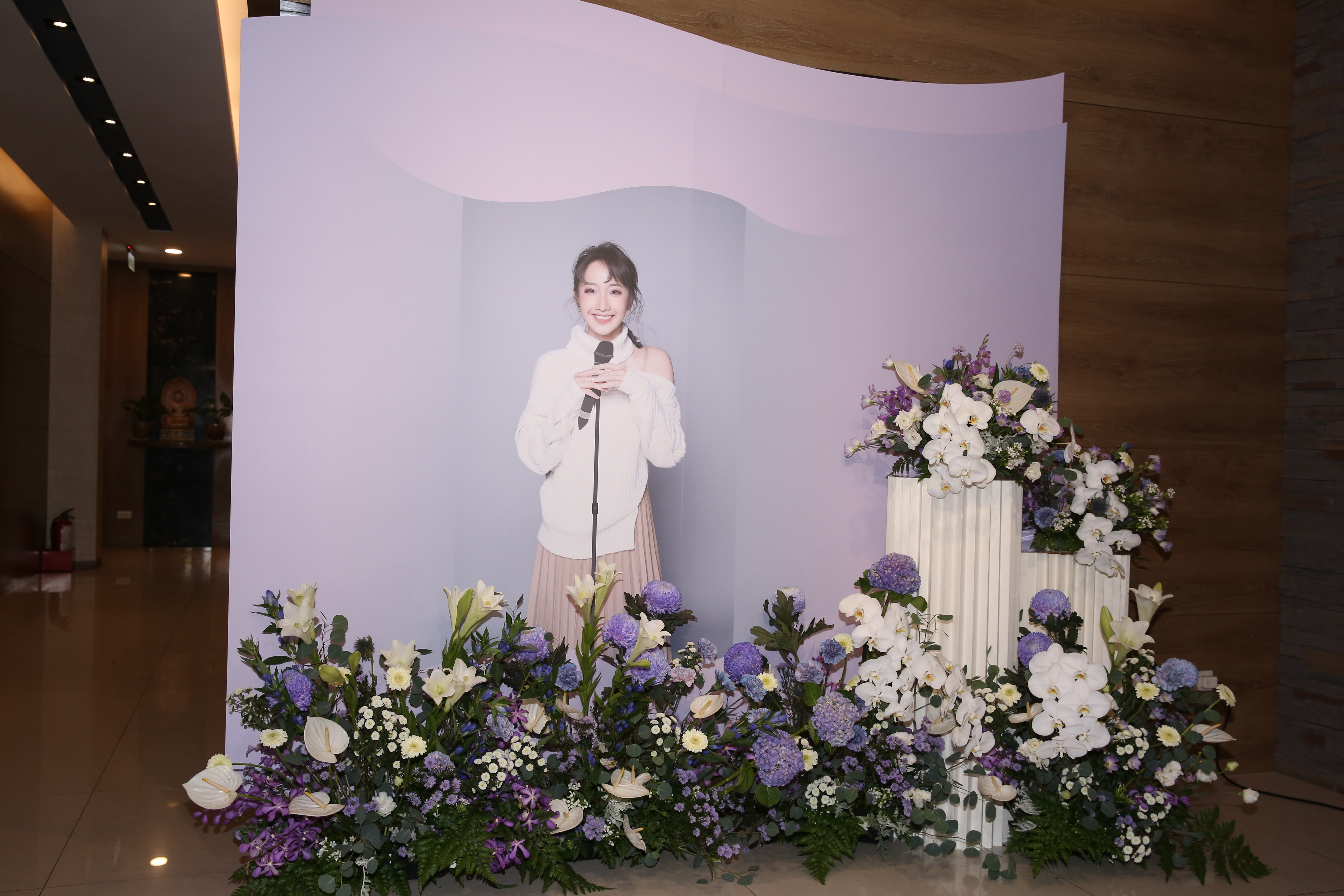 朱俐靜因乳癌過世，家屬為她舉辦追思會。