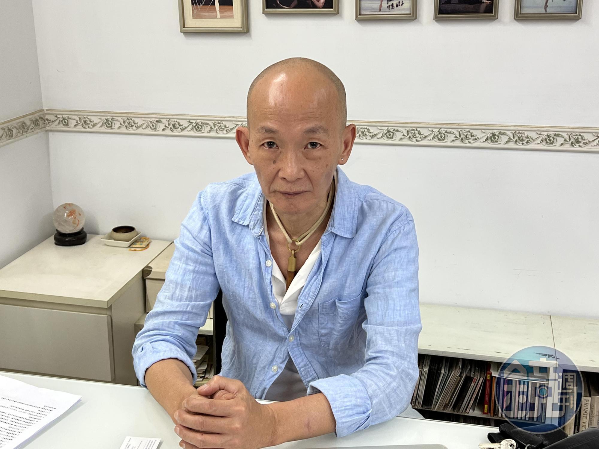 黑潮藝術負責人謝宗益。