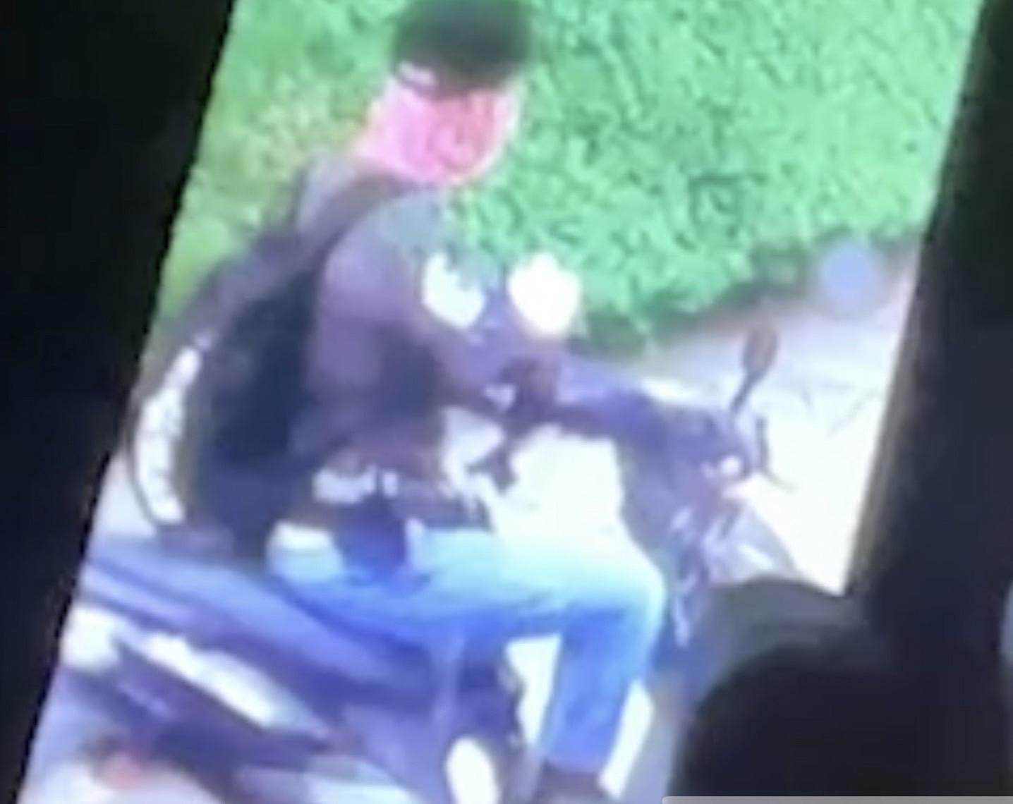 警方公布犯案歹徒影像。(翻攝畫面)