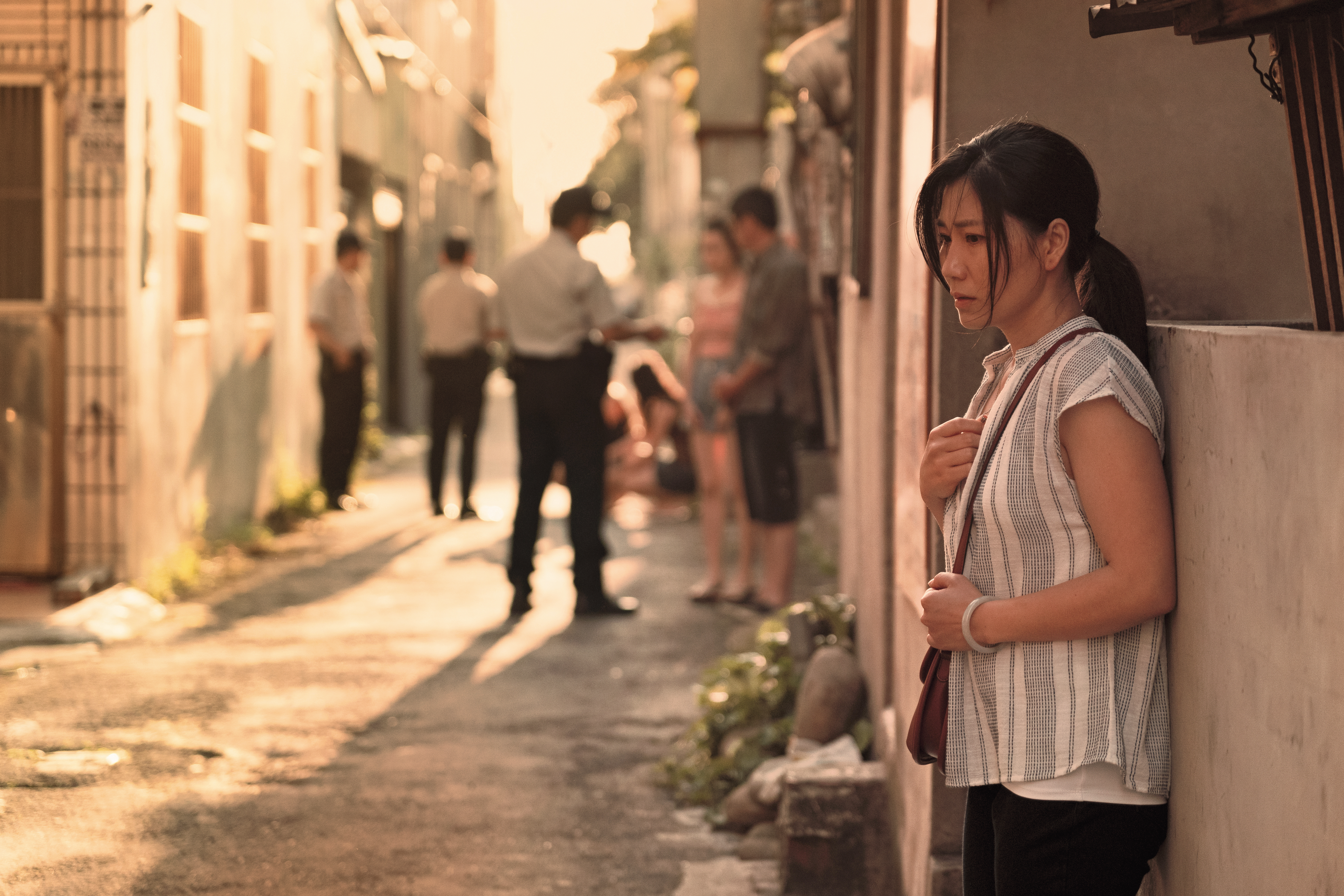 《徘徊年代》呈現新住民女性的生活困境,阮安妮(圖)飾演嫁到台灣的越南女子, 陳淑芳飾演她的婆婆。 (傳影互動提供)