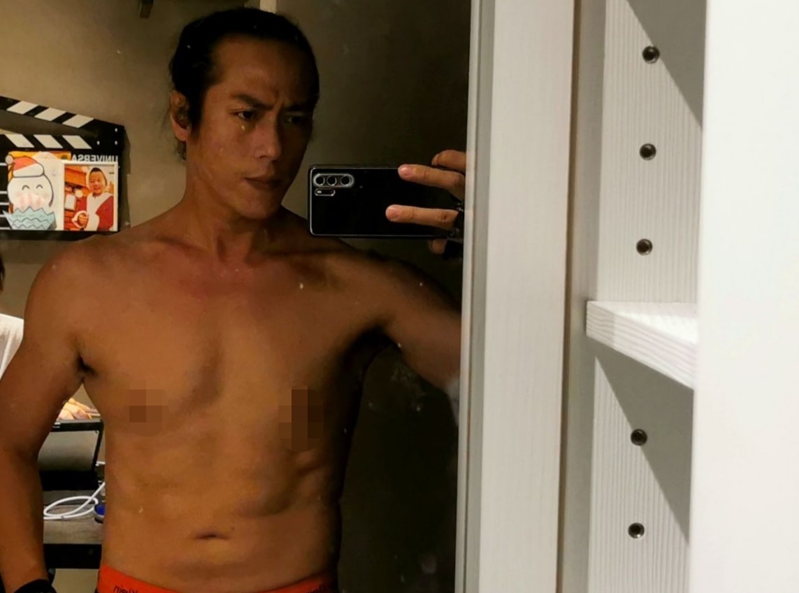 莊凱勛在臉書分享瘦身成果。（翻攝莊凱勛臉書）