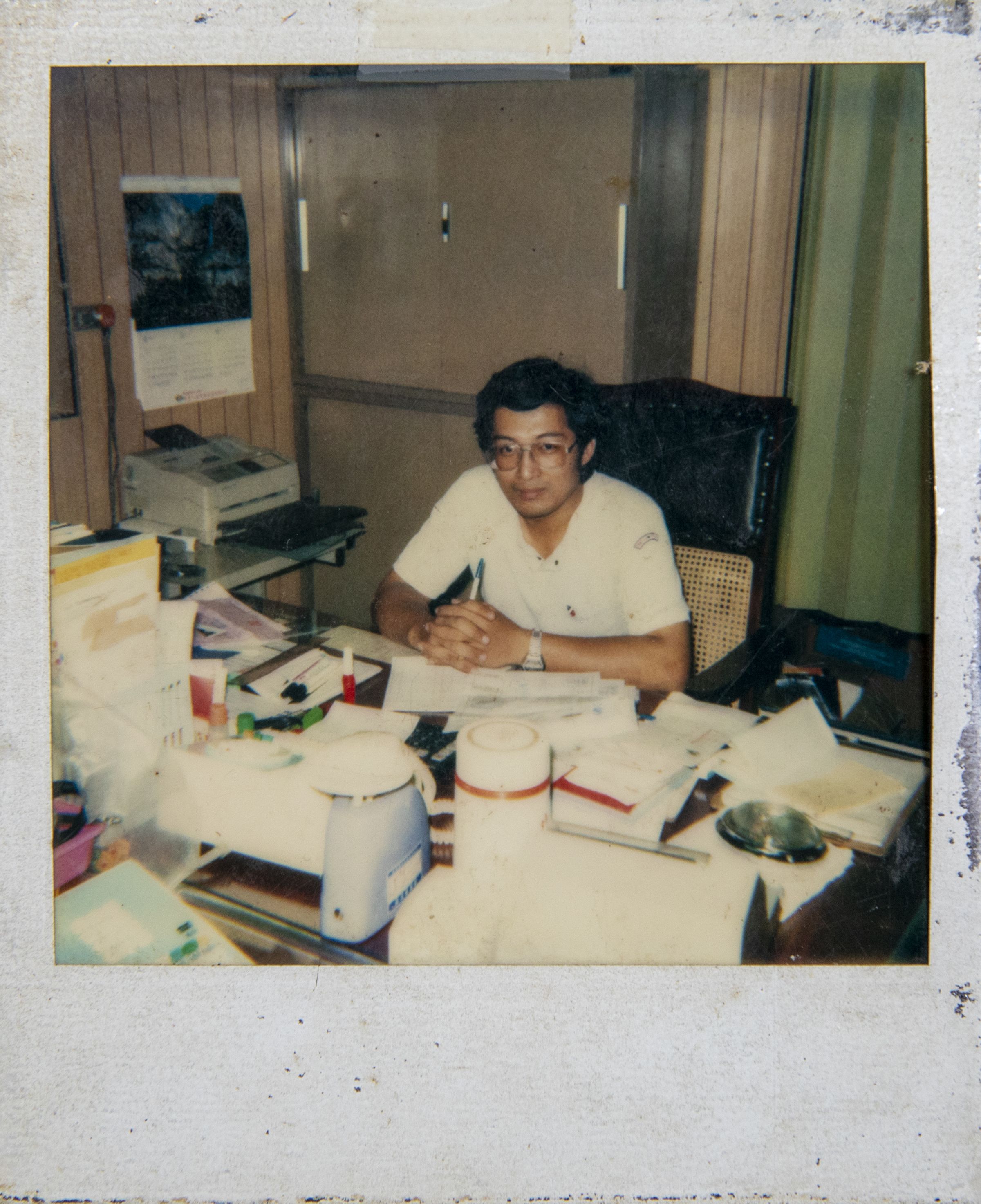 1981年，黃文献在台南創立璨揚企業。（璨揚提供）