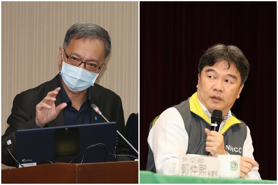 薛瑞元（左）接任陳時中成為新任衛福部長，王必勝（右）則升任次長，並兼任防疫指揮官一職。（本刊資料照）