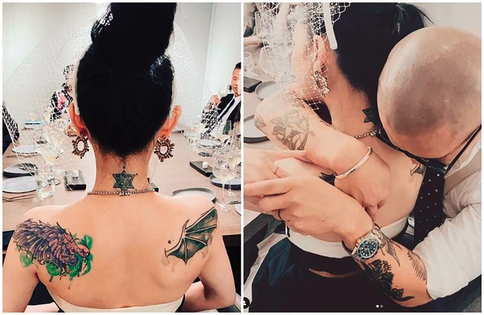 大S舉辦小型家宴,具俊曄更深情相擁大S,兩人有著濃濃愛意。(翻攝自happyyali IG)