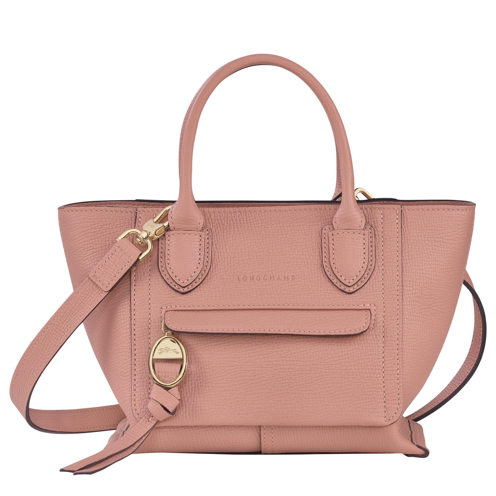 Mailbox系列粉紅色手提包 (S)。NT$26,900(LONGCHAMP提供)