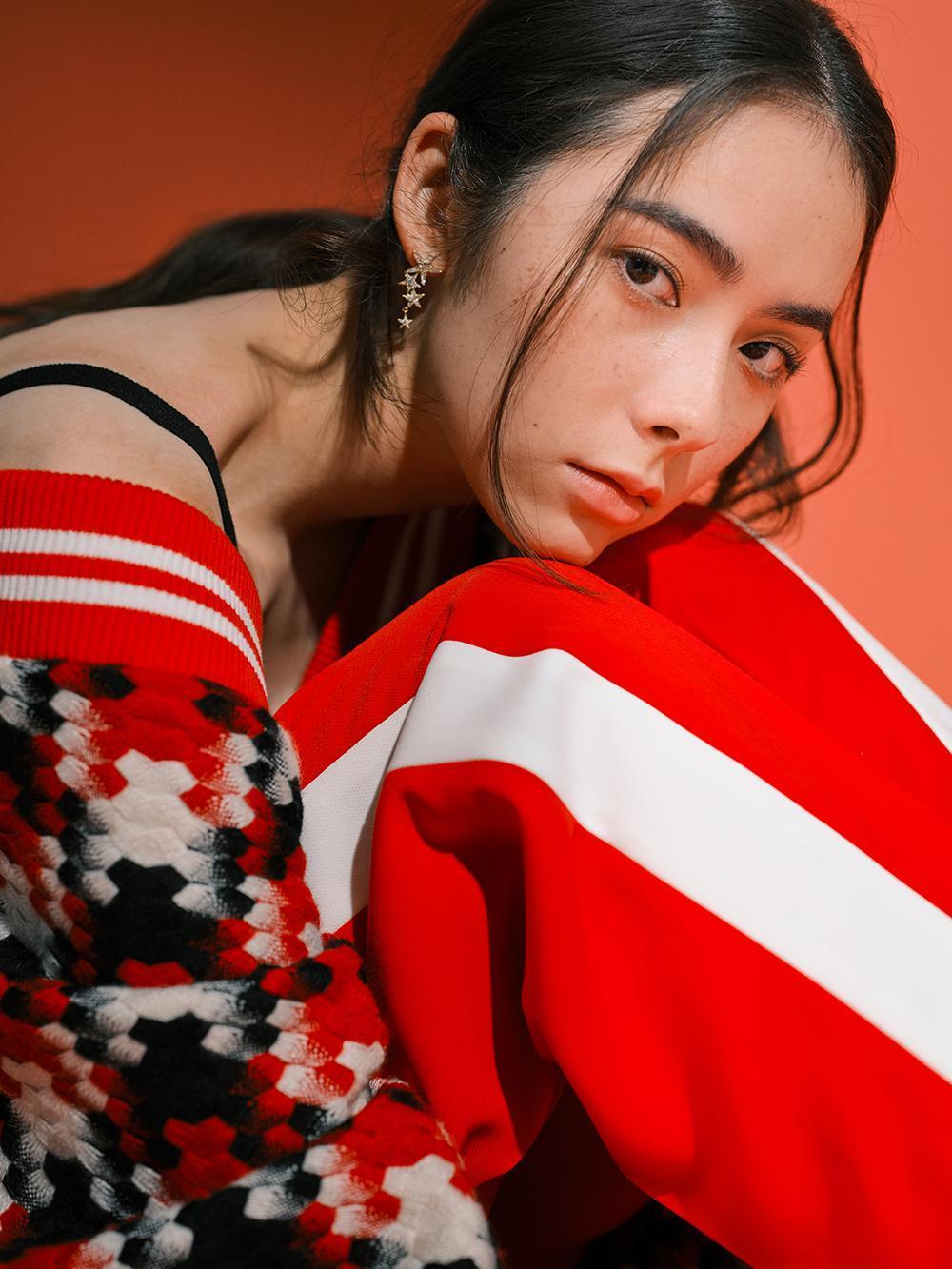 混血五官令林奕嵐被認為像許瑋甯、Angelababy,甚至王祖賢。(周子娛樂提供)