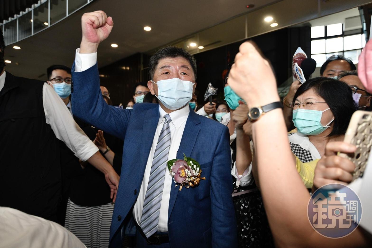 陳時中今受訪稱自己絕對沒有外界所言「將帥無能累死三軍」,但倒是有「累死一鈞」。