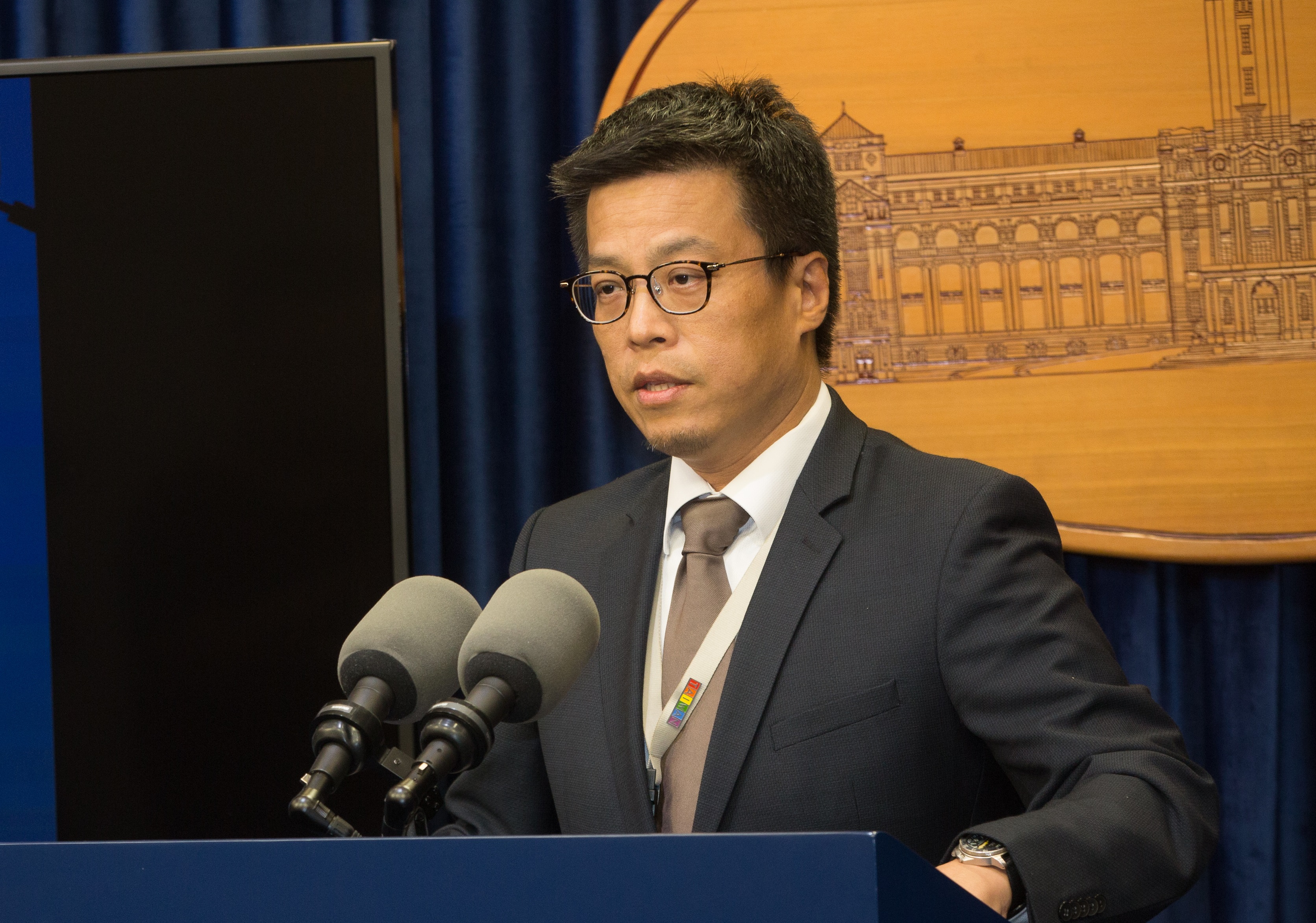 黃重諺今起接任總統府副祕書長一職。（本刊資料照）