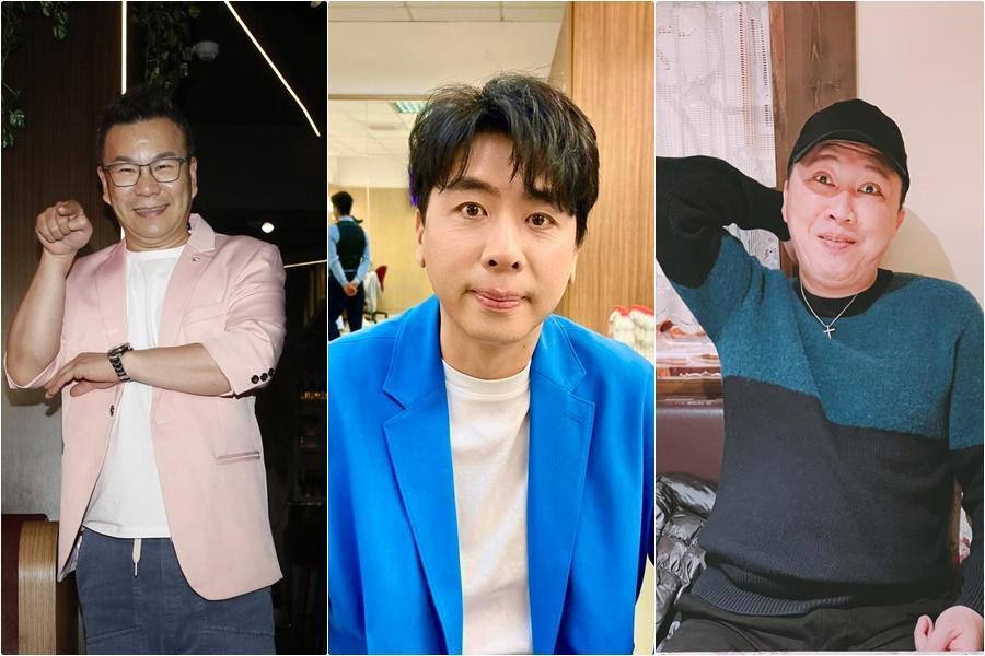 除民視《綜藝大集合》製作人張智傑,趙正平、梁赫群和沈玉琳也從幕後走向幕前。