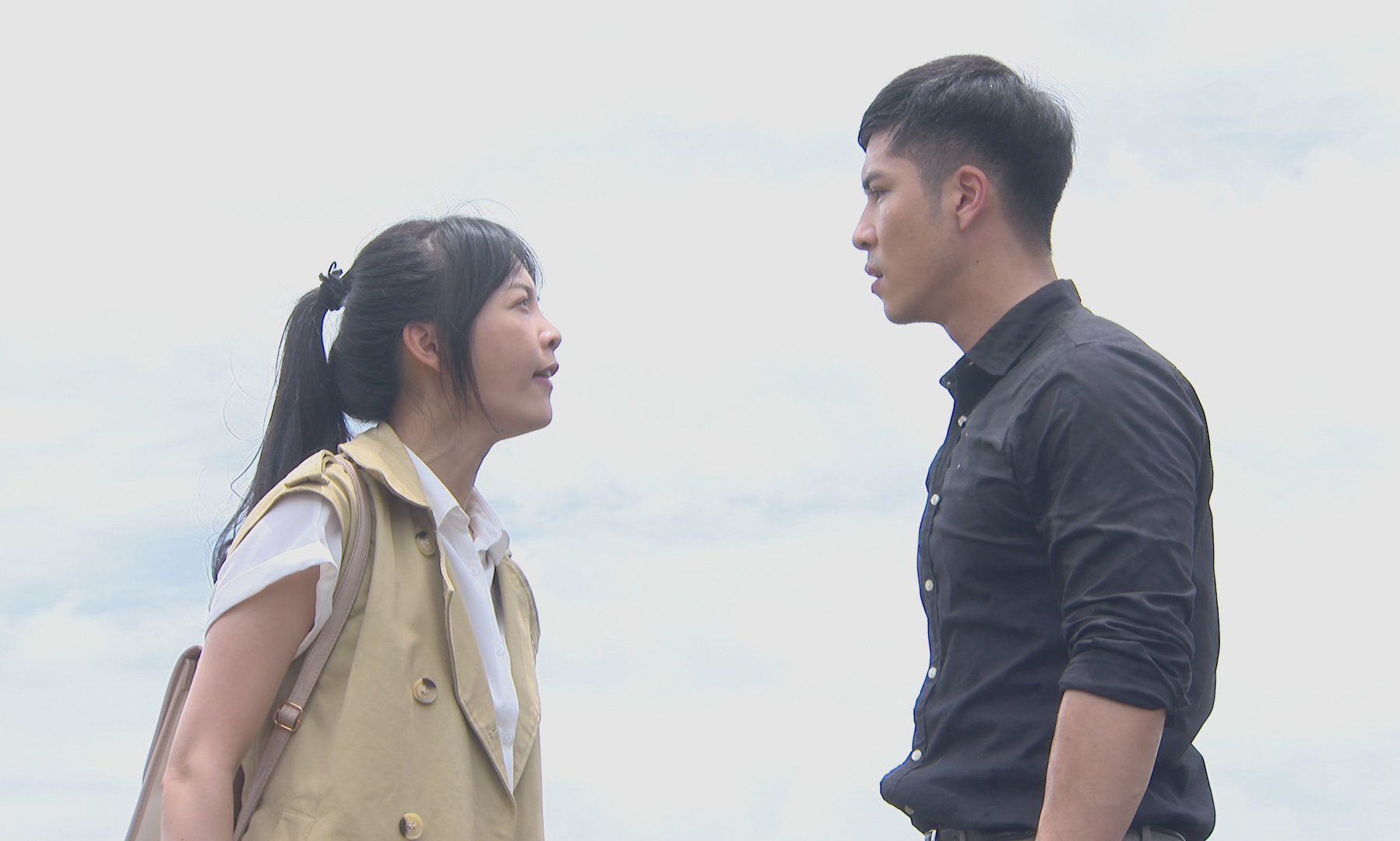 何蓓蓓找李銘叡把事情說清楚。(台視提供)