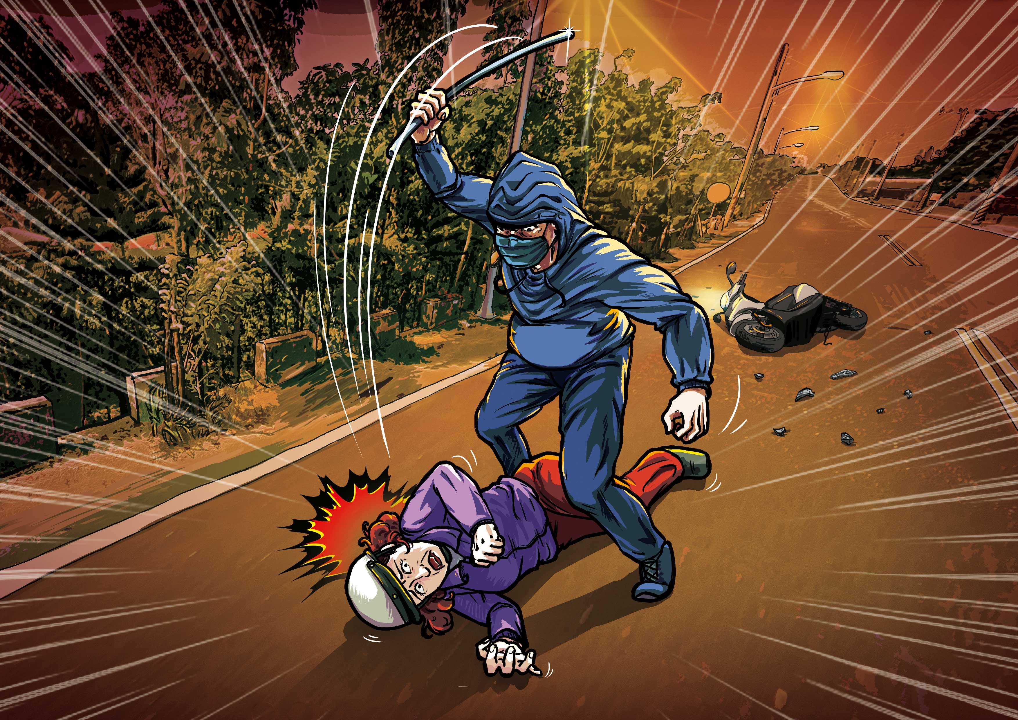 李鴻淵8年前與女上司口角，並涉嫌持鐵棍毆打對方，最後獲判無罪。（示意畫面）