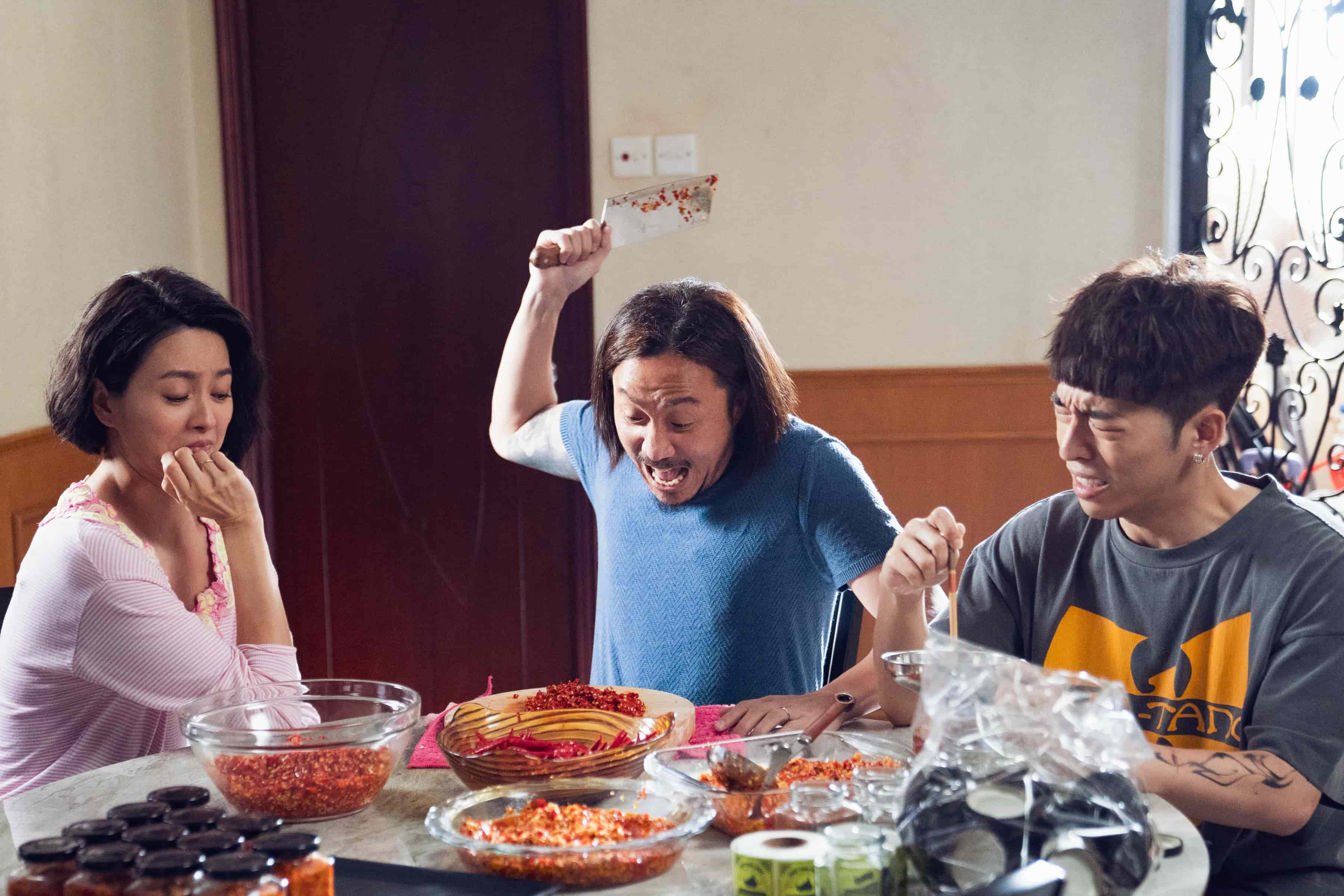 吳君如親自出馬邀請鄭中基與梁詠琪加入演員陣容。(甲上)