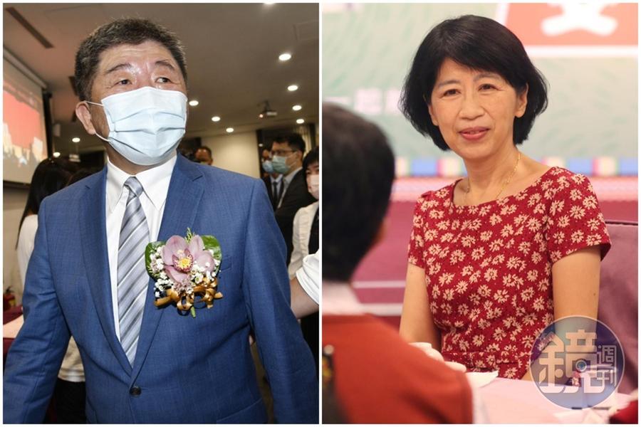 陳佩琪臉書相隔4個月後再度發文，怒轟陳時中含沙影射「毀我名譽、衊我人格。」（合成圖，本刊資料照）