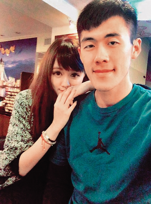 之前劉錚的女友Vinnie,常在IG上曬出兩人愛的痕跡。(翻攝自郭思儀 IG)
