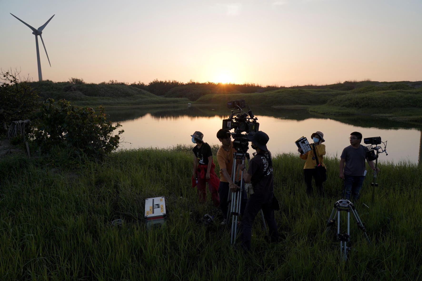 《徘徊年代》近7成在桃園取景，位於觀音的草漯海濱聚落是其中之一。（傳影互動提供）