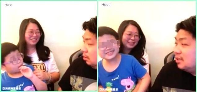 統神張嘉航一家在「阿航之聲」大聊兒子晨晨即將上小學的興奮心情。(17LIVE提供)
