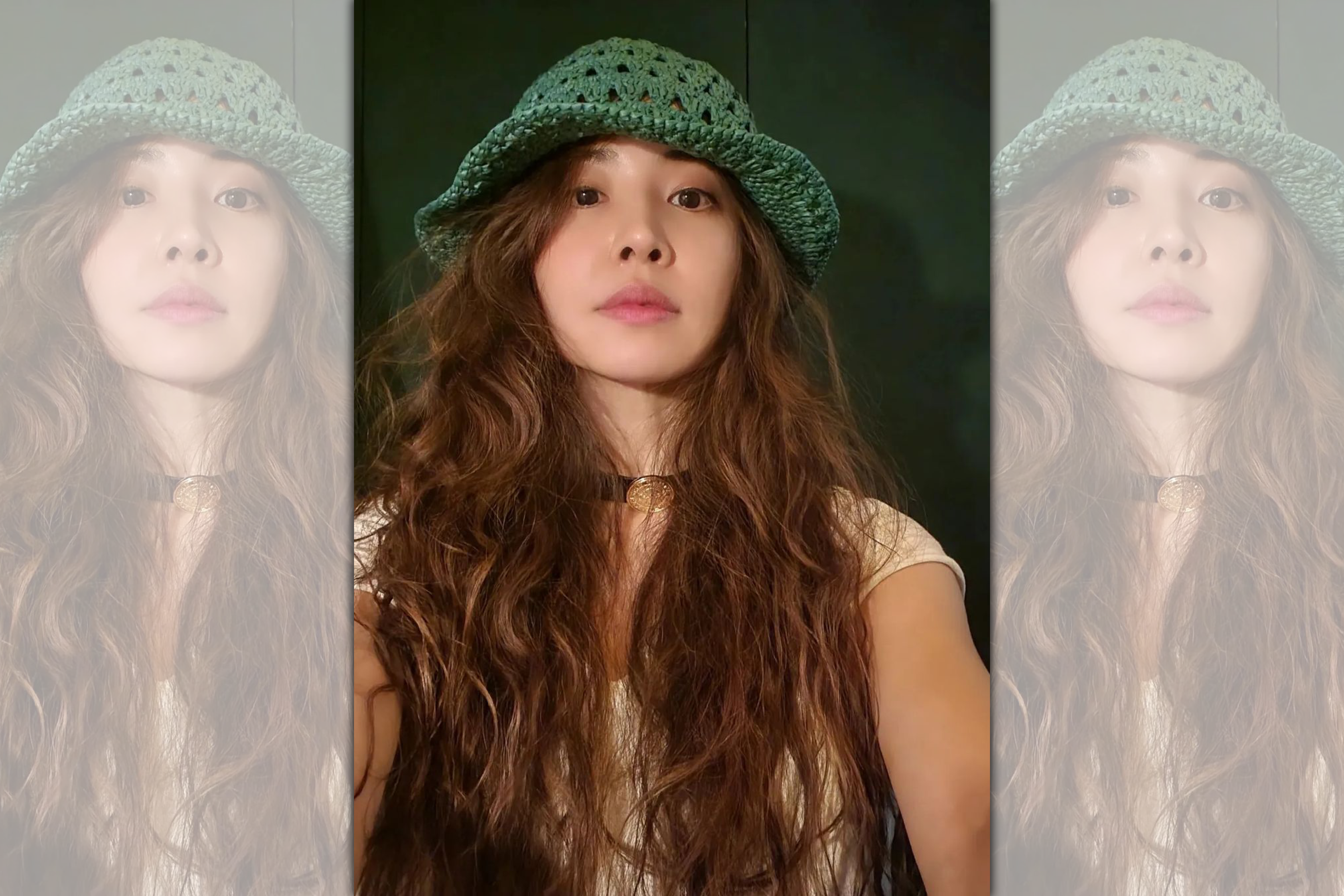 Jolin蔡依林多才多藝，近期學習編帽子。（翻攝自蔡依林IG）