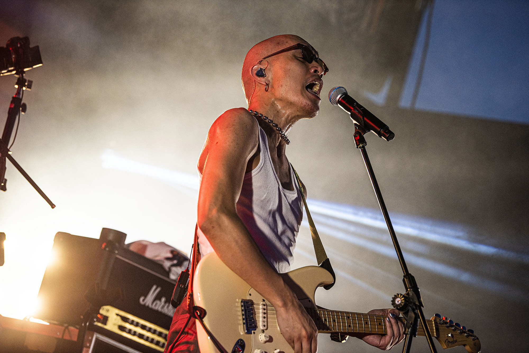 YELLOW黃宣在獨立音樂祭「叭叭嘉年華」登台演出。（StreetVoice街聲提供）