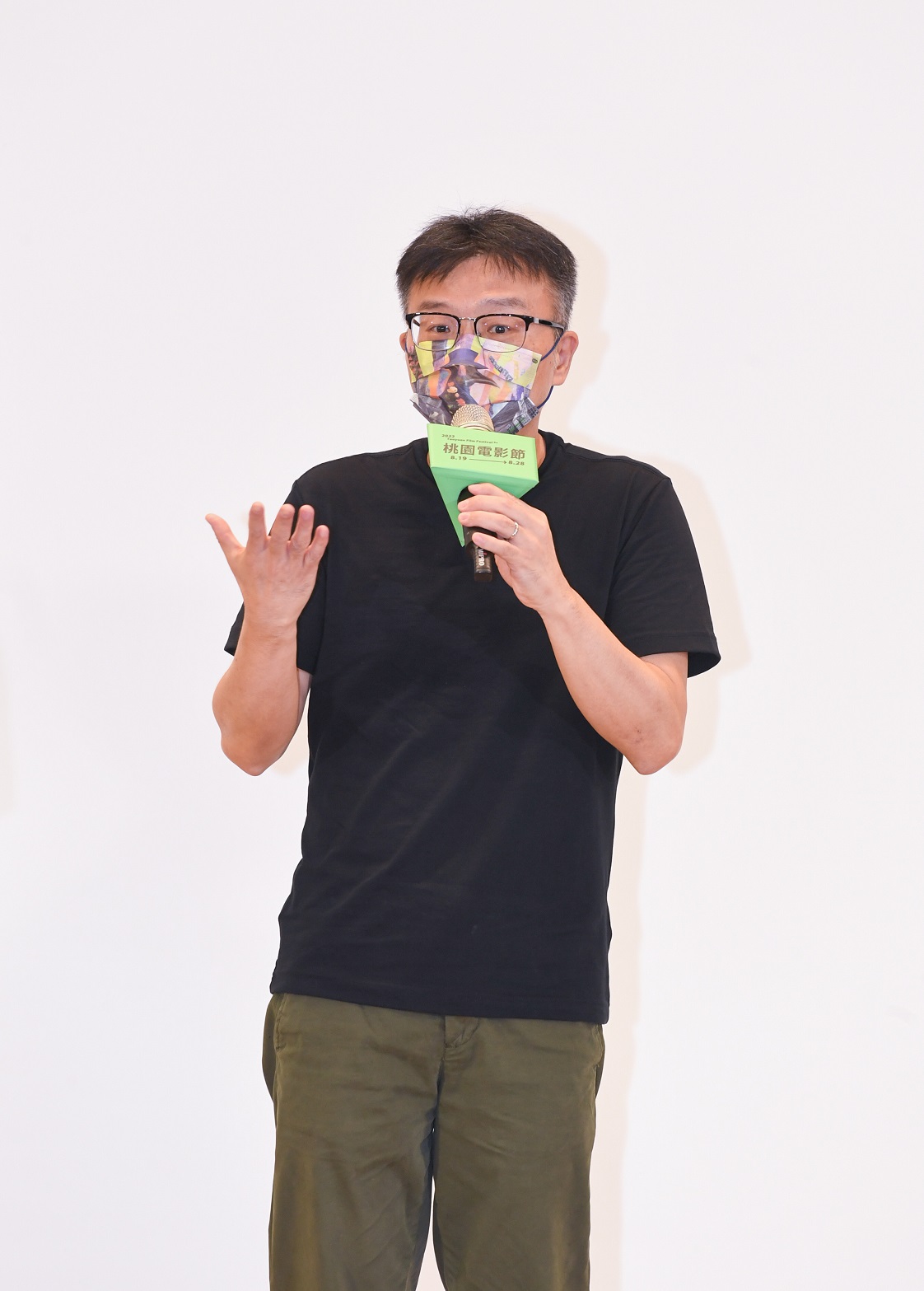 開幕片《科學少女》導演莊景燊認為桃園是他的第二個家鄉。(桃園電影節提供)