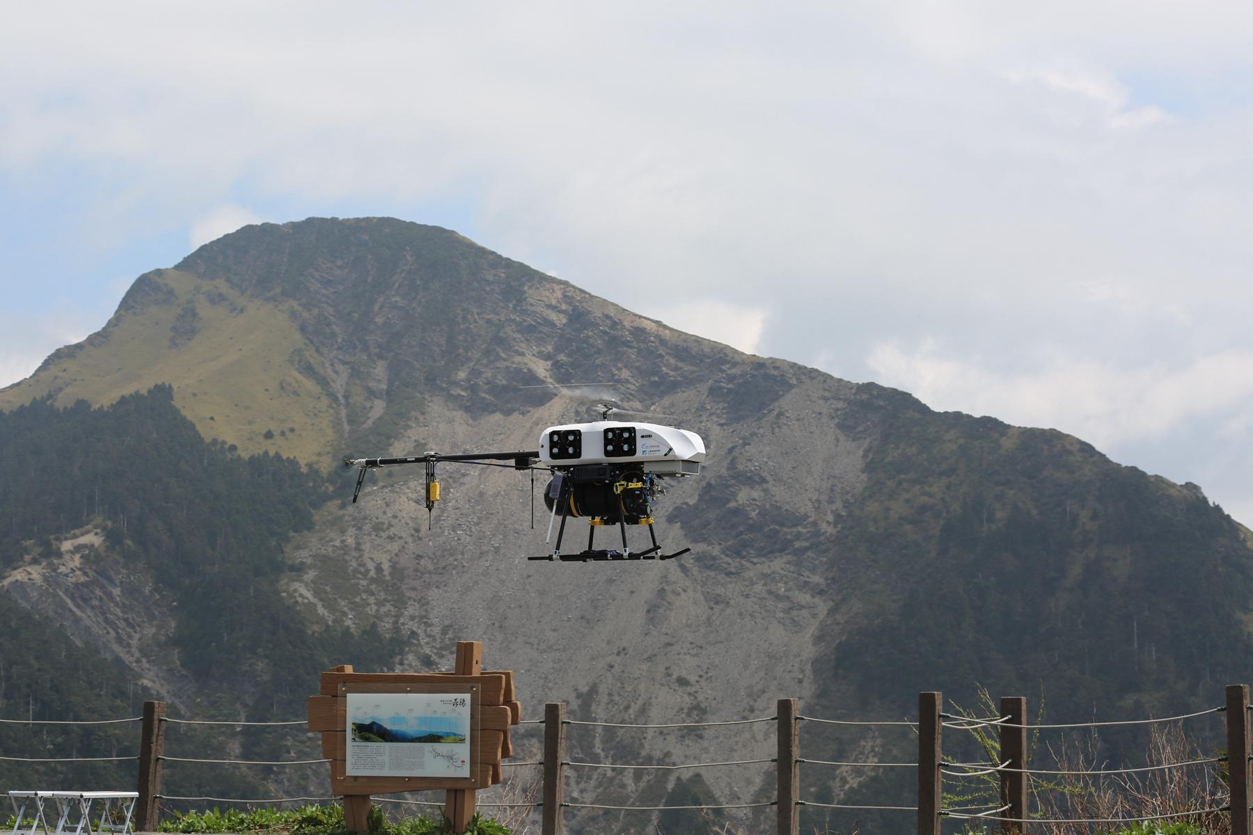 工研院燃料電池無人機已完成宜蘭頭城至龜山島等一系列場域驗證。(工研院提供)