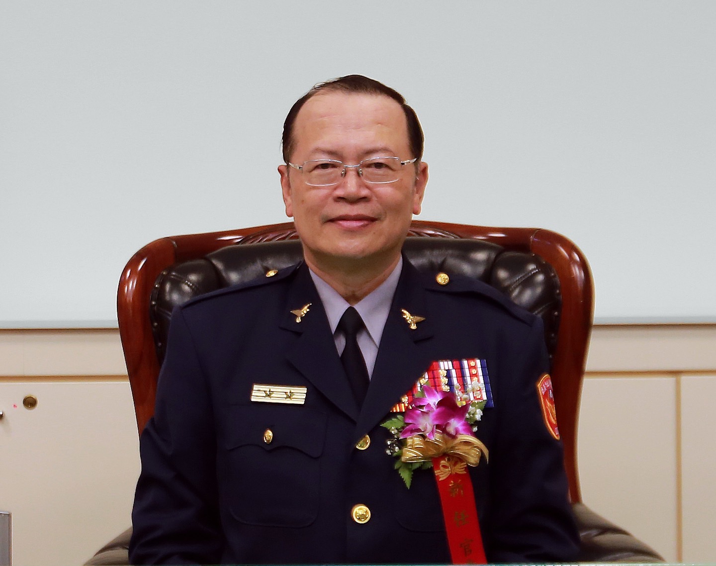 新任基隆市警察局長張樹德。（警政署提供）