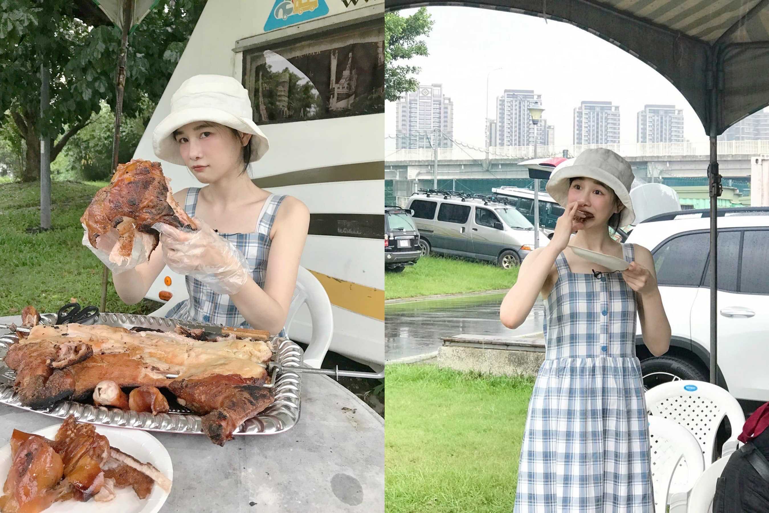 美食水水千千可能已經結婚2年，對象就是她的攝影師，工作、生活都不分開。（翻攝自千千臉書）