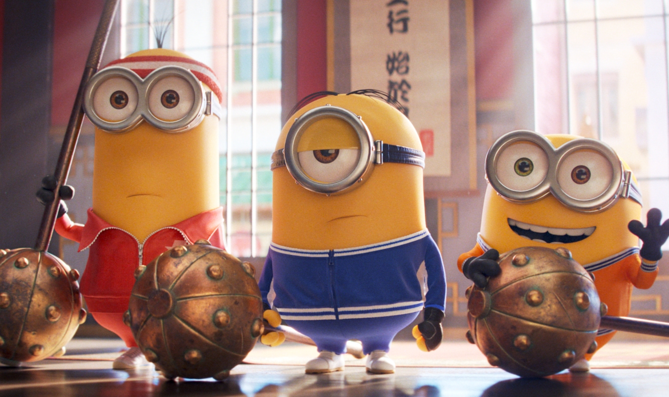 小小兵這次也要跟著學功夫武術，當然充滿各種陰錯陽差的笑料。（UIP提供）