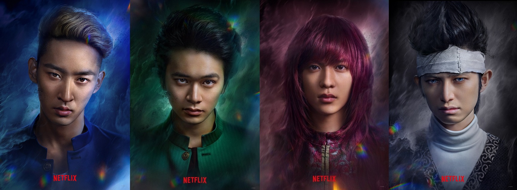 《幽遊白書》真人版造型超悲劇。(翻攝自推特@NetflixJP)