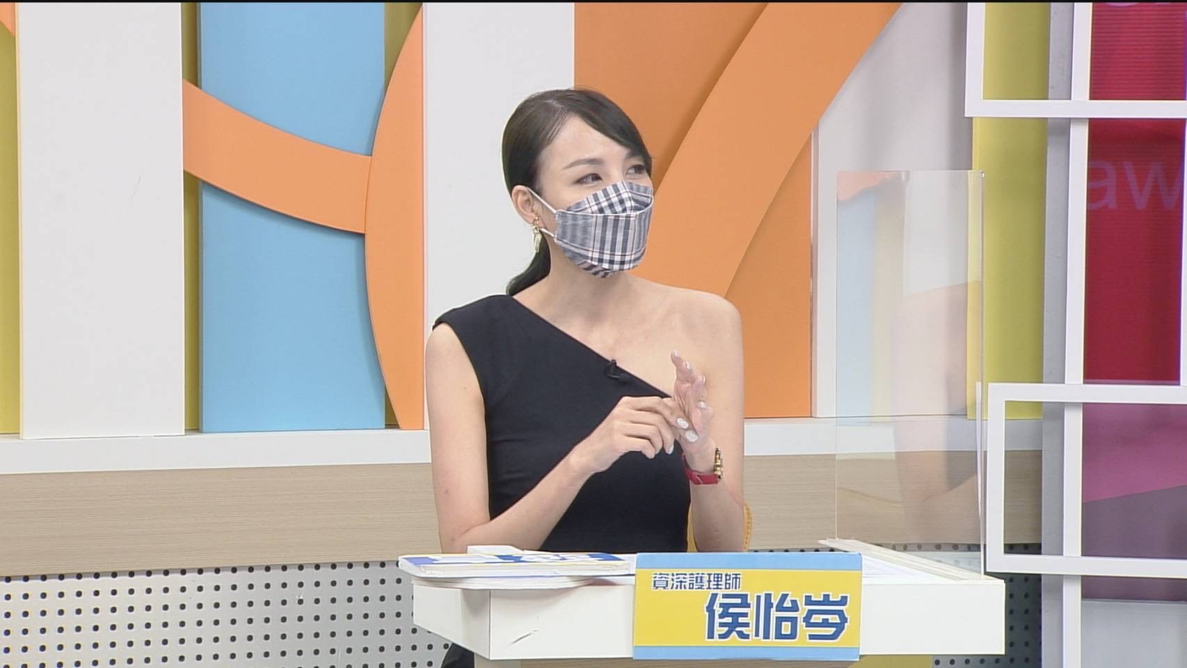 護理師侯怡岑分享險變鬼新娘的親身經歷。(高點提供)