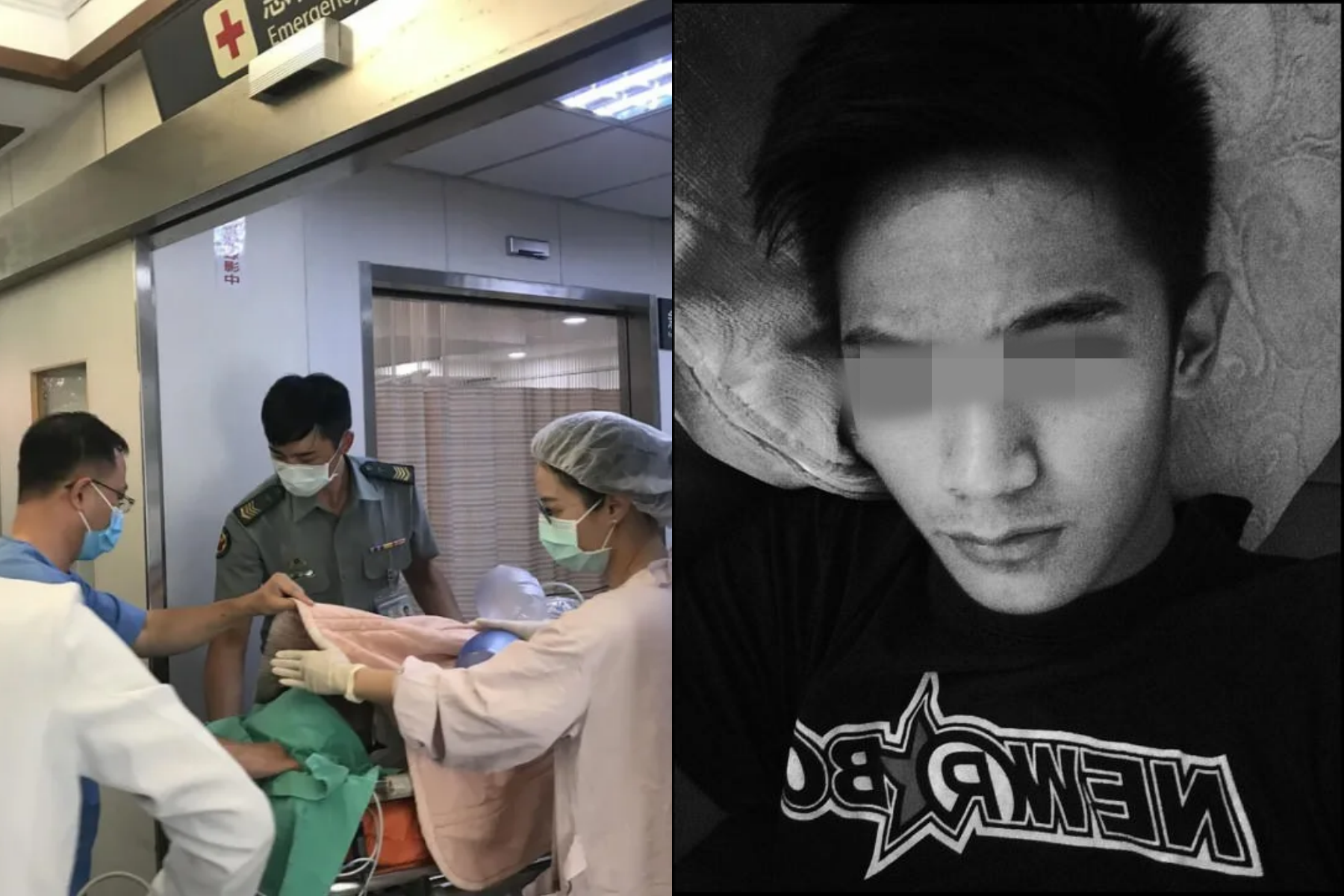 24歲的全姓裝甲兵日前在進行戰車鑑定作業時發生遭撞擊意外，送醫後仍不幸殉職。（翻攝畫面）
