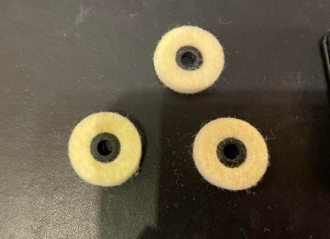 辜成允設計的調音羊毛氈。