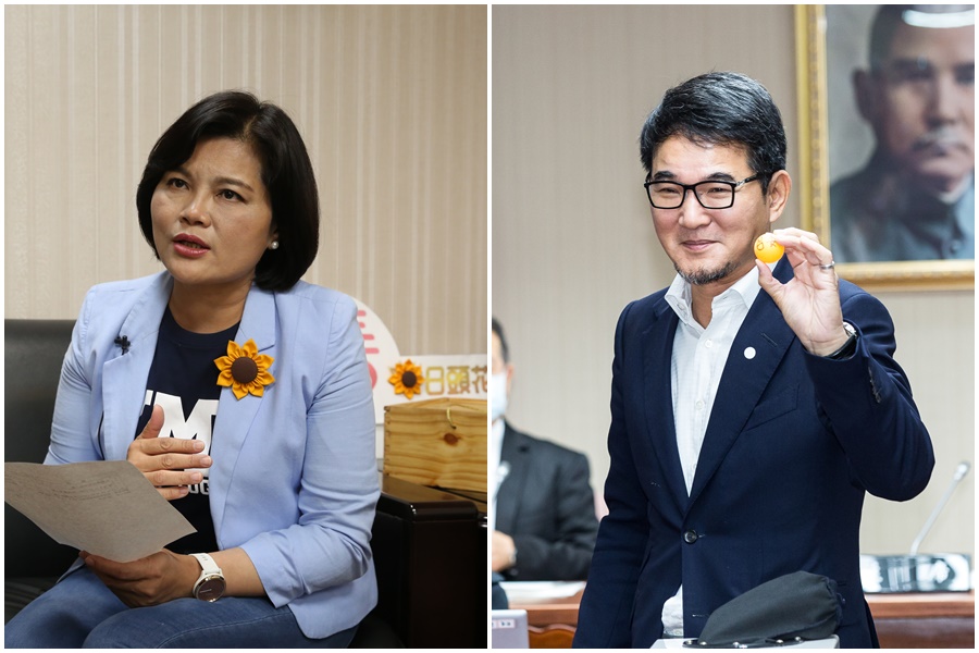 有媒體公布雲林縣長最新民調，張麗善（左）以39%領先劉建國（右）的24%，媒體人對此提出質疑。（本刊資料照）