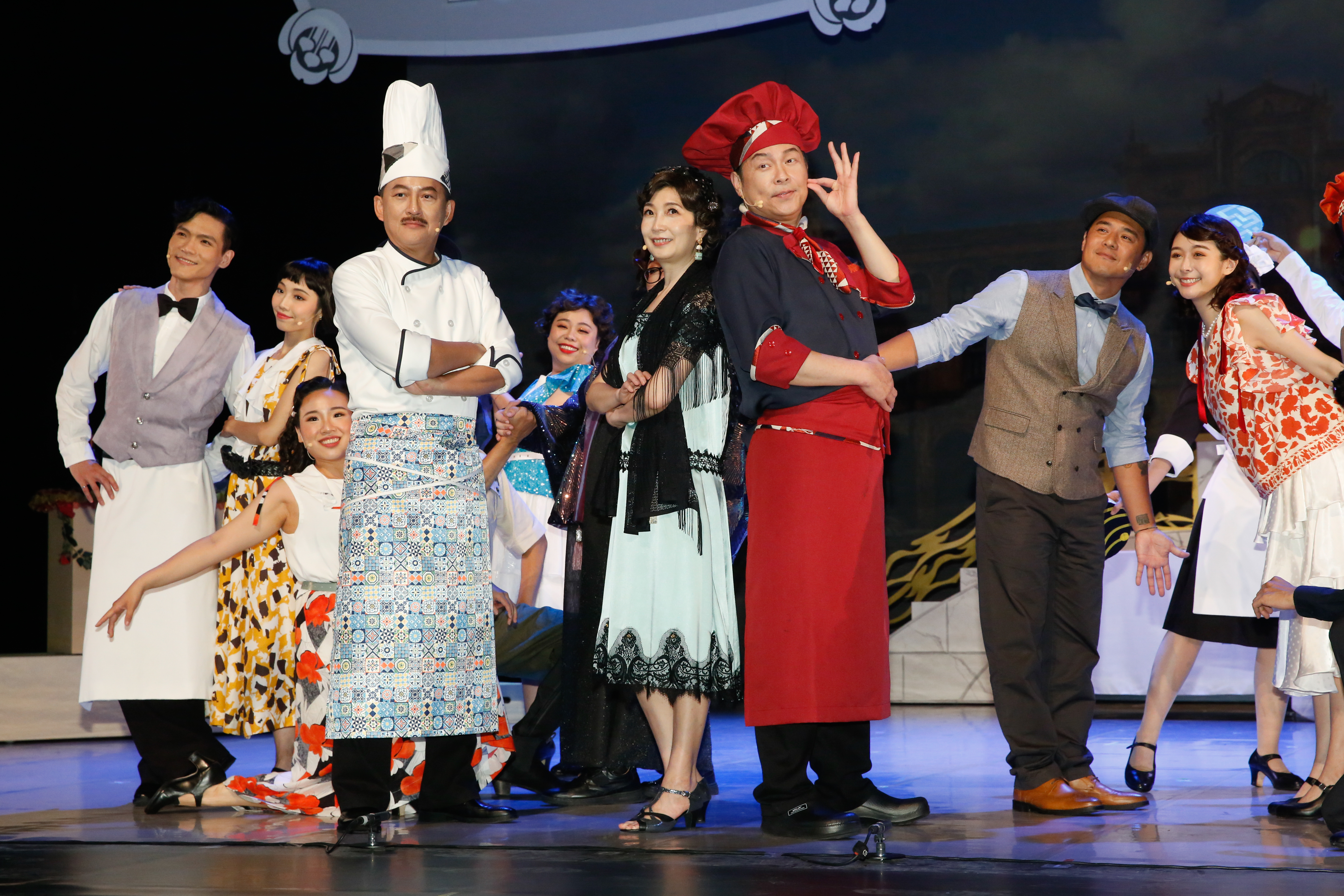 詹姆士、竇智孔、曾國城、范乙霏、竇智孔等人，22日晚間將上演《摘心米其林》。
