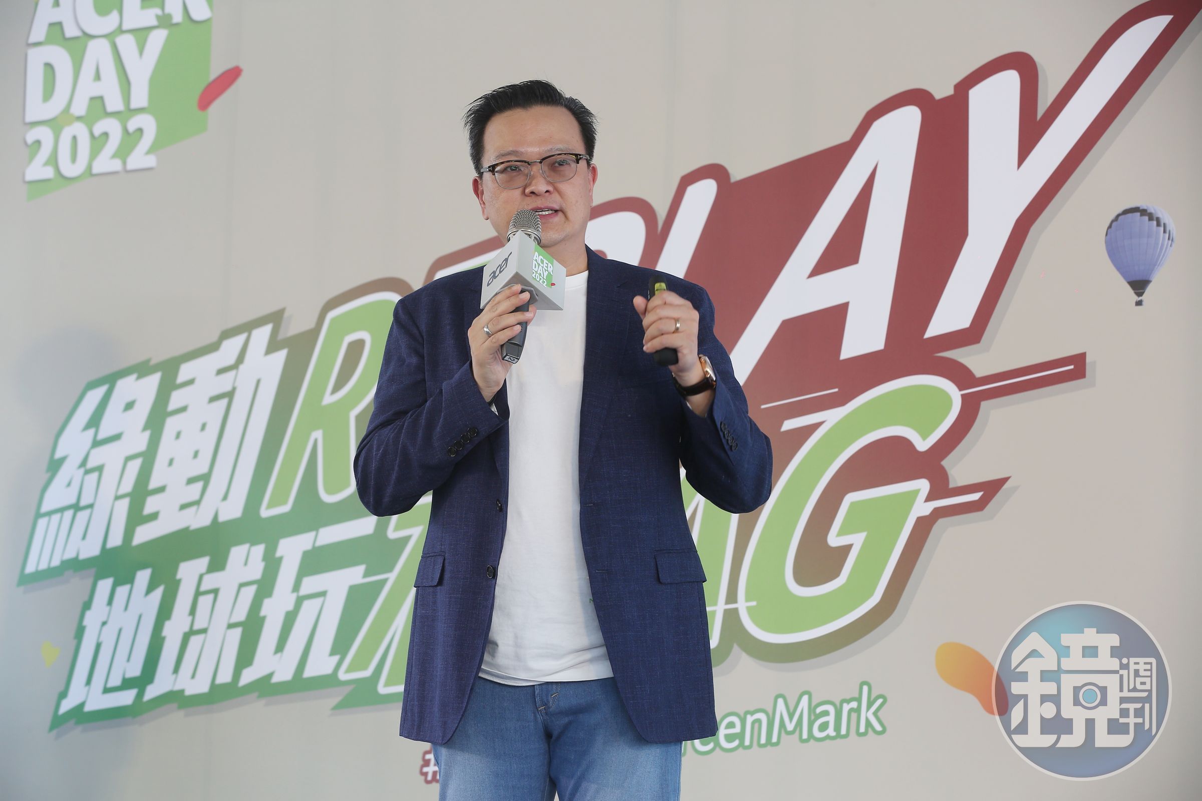 宏碁亞太營運總部暨台灣區總經理侯知遠。