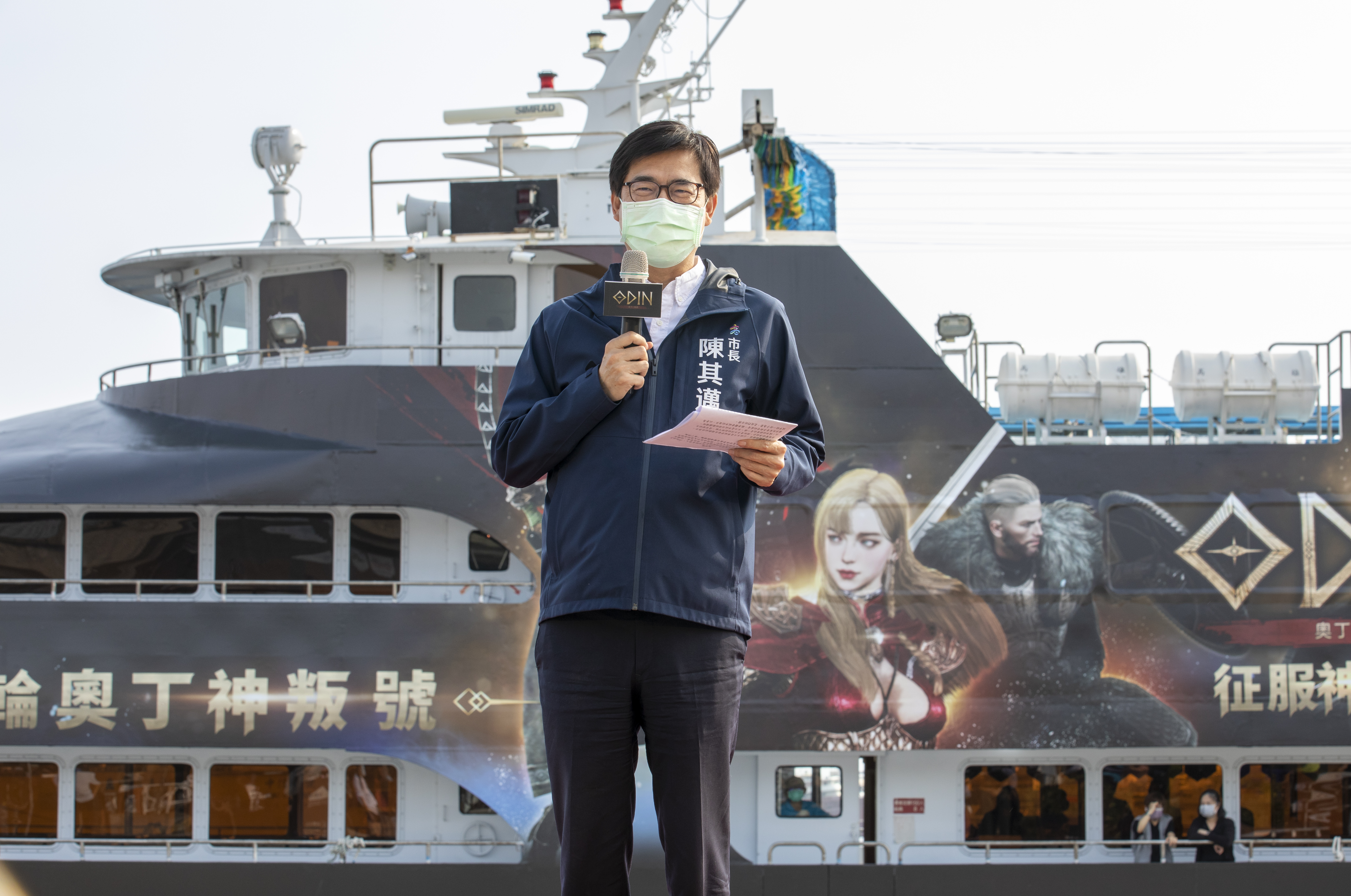 劇最新民調顯示，陳其邁與柯志恩的支持度分別為55.6%、26.6%，陳大幅領先柯29%。（本刊資料照）