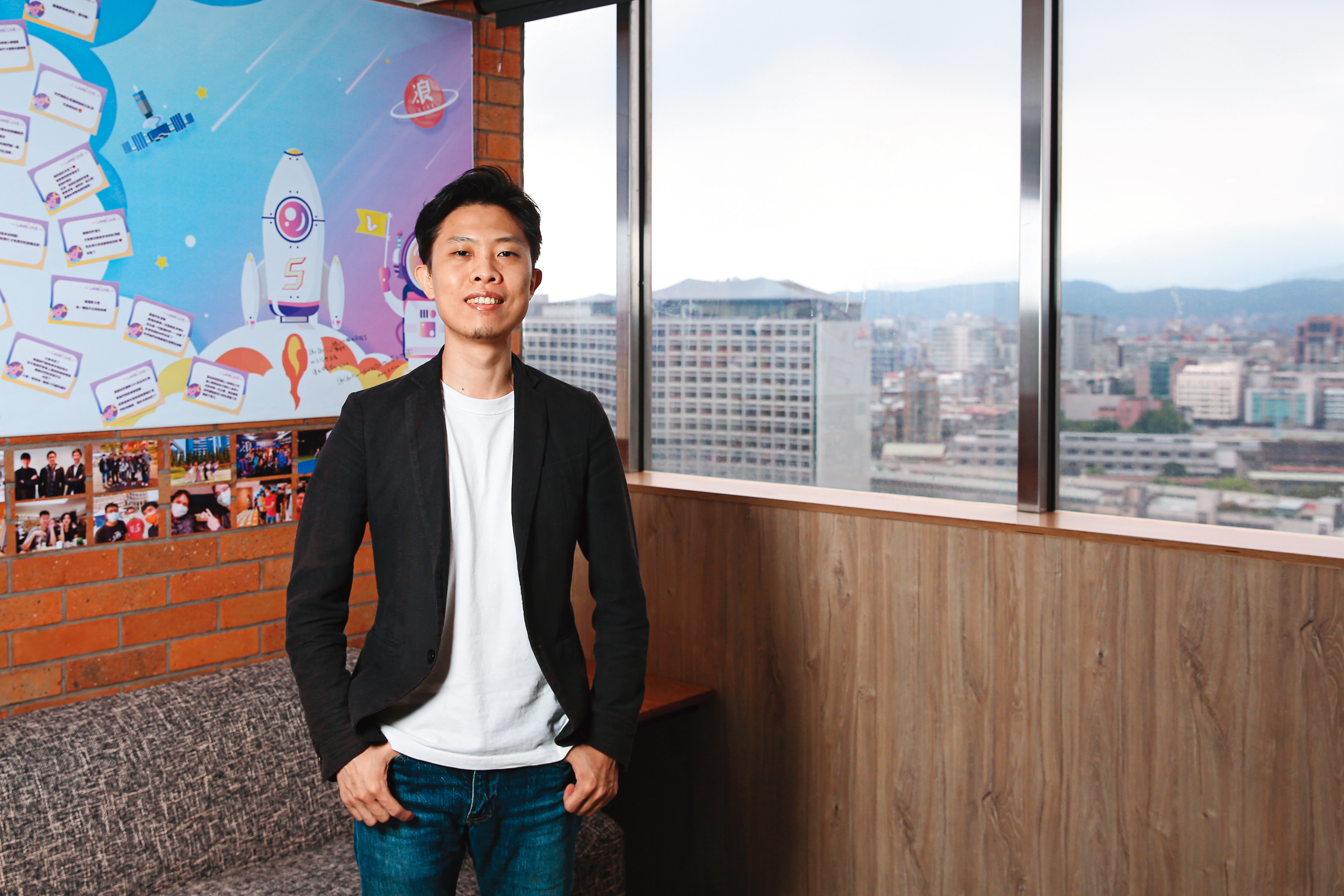 PlayOne創始人王柏峰接受本刊專訪，未來將把PlayOne打造成百萬用戶的社群平台。