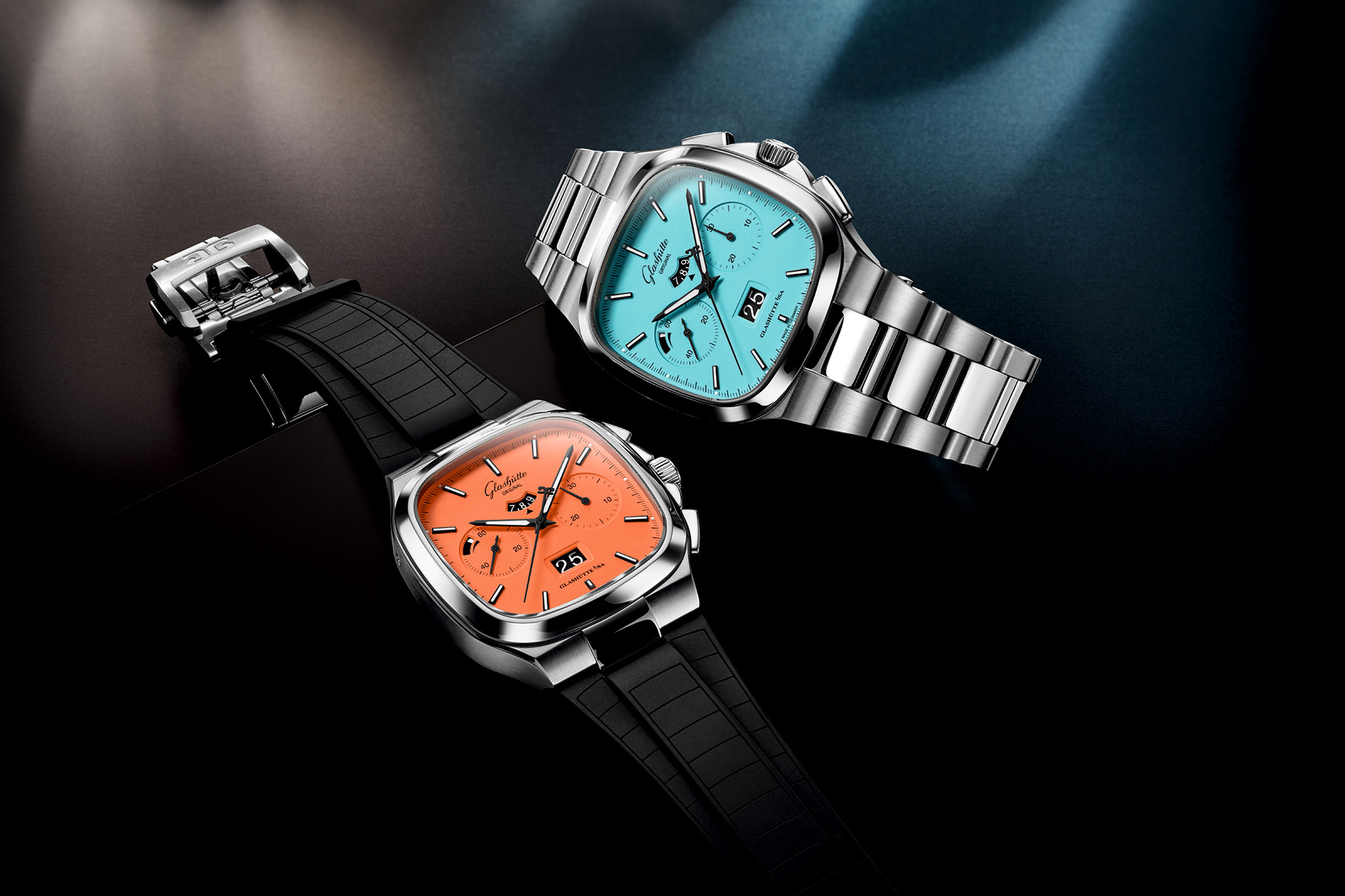 【新錶2022】華麗復古新色登場！格拉蘇蒂原創Seventies大日期計時碼錶限量版