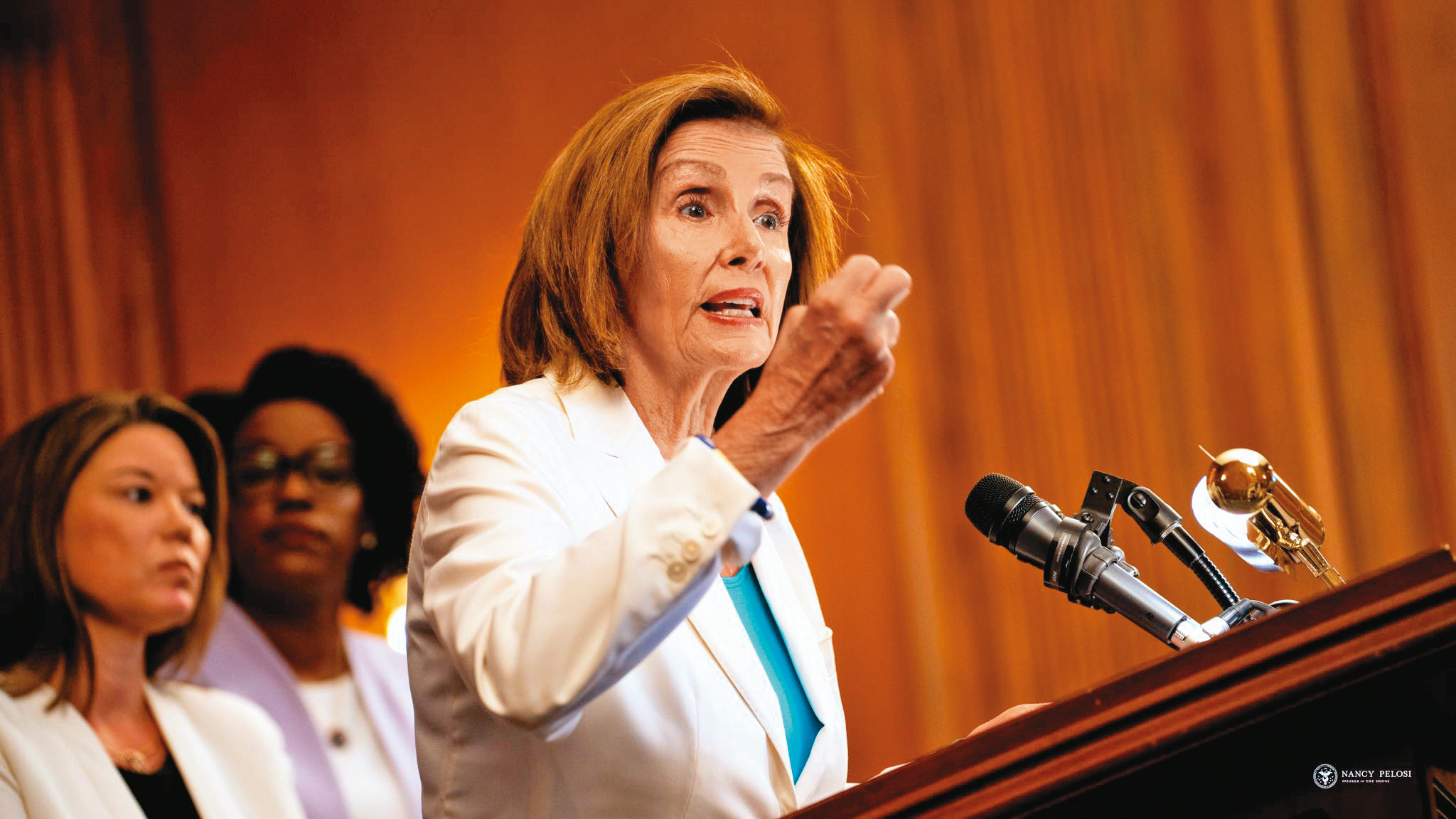 美國眾議院議長裴洛西擬訪台，引起中國反彈。（翻攝裴洛西臉書）