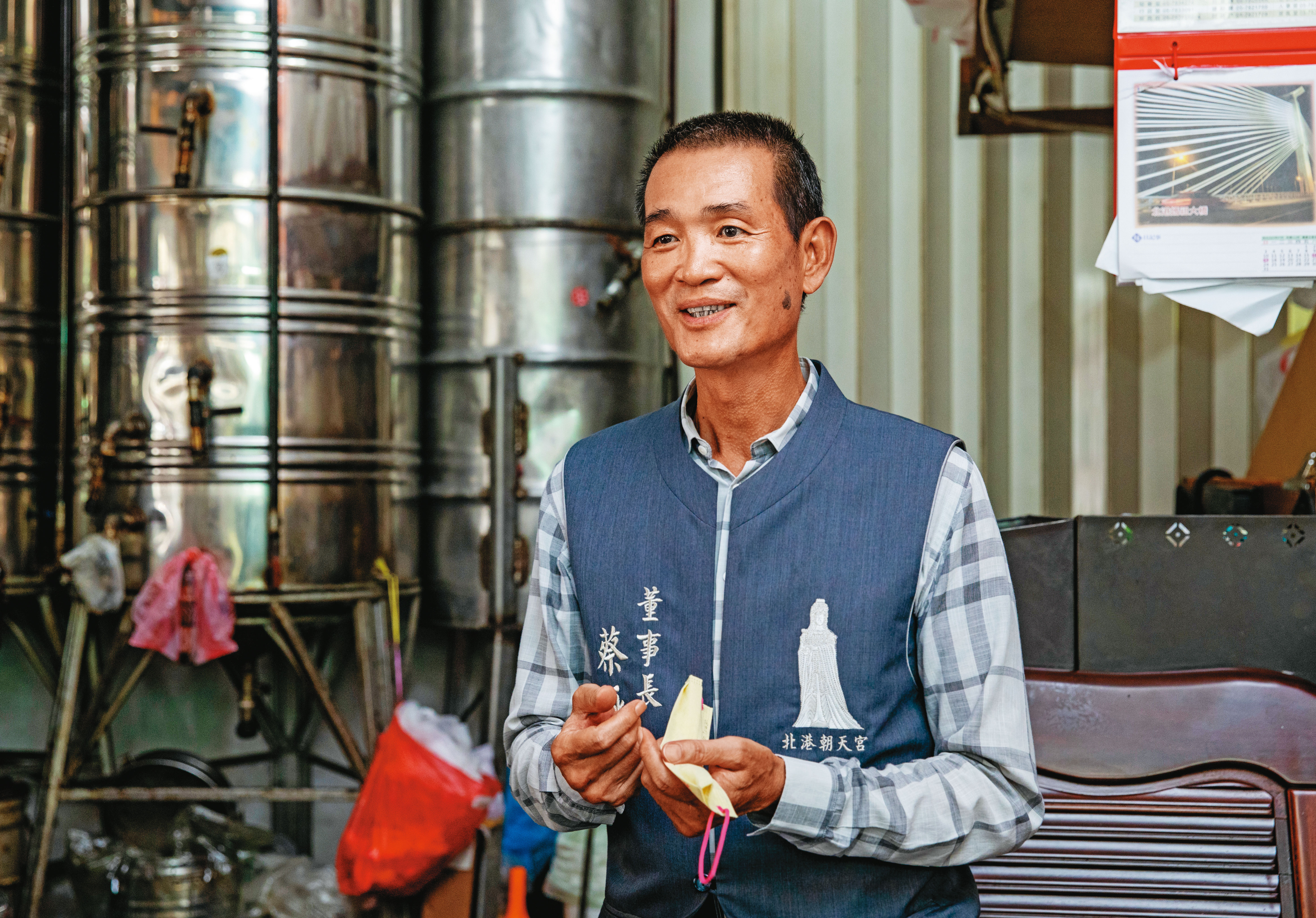 朝天宮董事長蔡咏鍀樂見宗教交流，也期盼藏傳佛教與台灣宮廟密切互動。