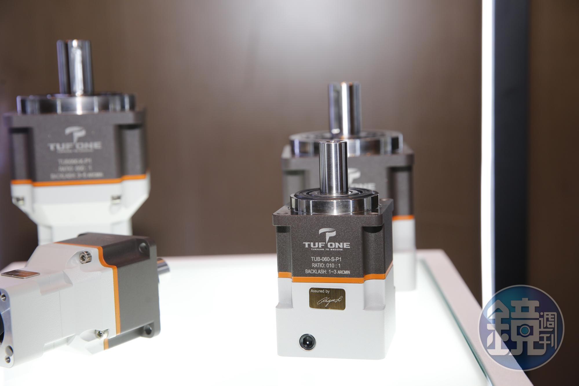 宇隆科技的TUF ONE行星減速機,目標鎖定全球智慧製造市場,規模高達5千4百億美元的龐大商機。