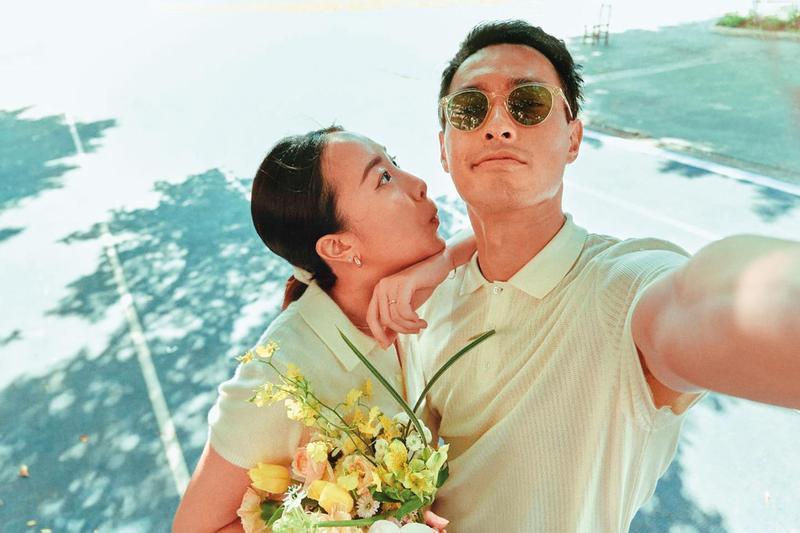 楊祐寧與Melinda於2020年結婚，另一半是品牌設計師，2人的照片與互動也都很有型。（翻攝自楊祐寧IG）