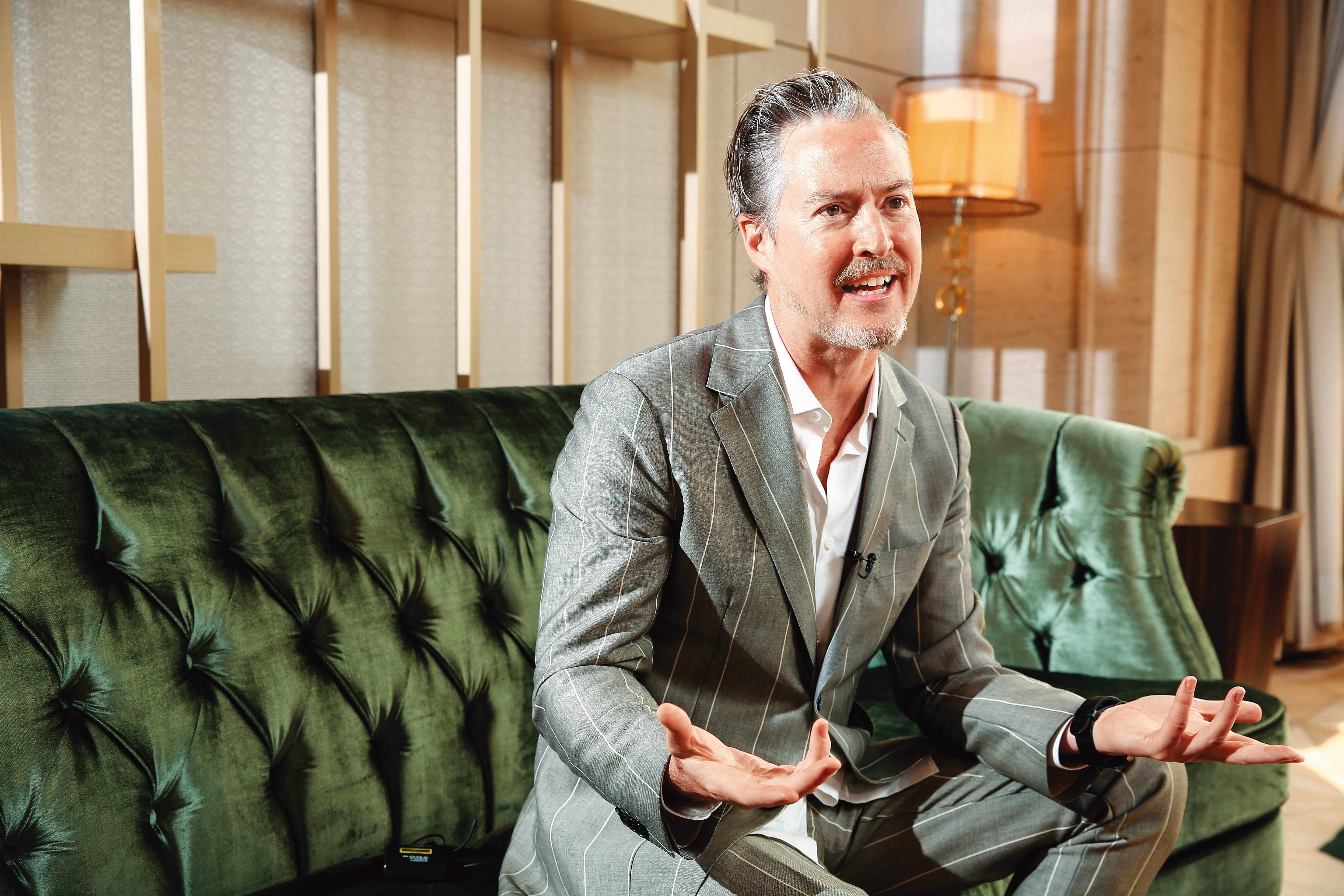 夏克立的友人發言措詞強烈，甚至成為談話性節目的題材。（翻攝自Naiyuan Lin臉書）