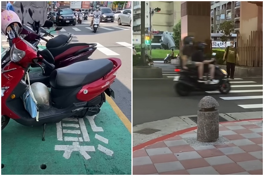 在台灣住了7年的美國人崔璀璨討論台灣交通亂象，引起觀眾共鳴。（翻攝自Tristan H. 崔璀璨 YT頻道）