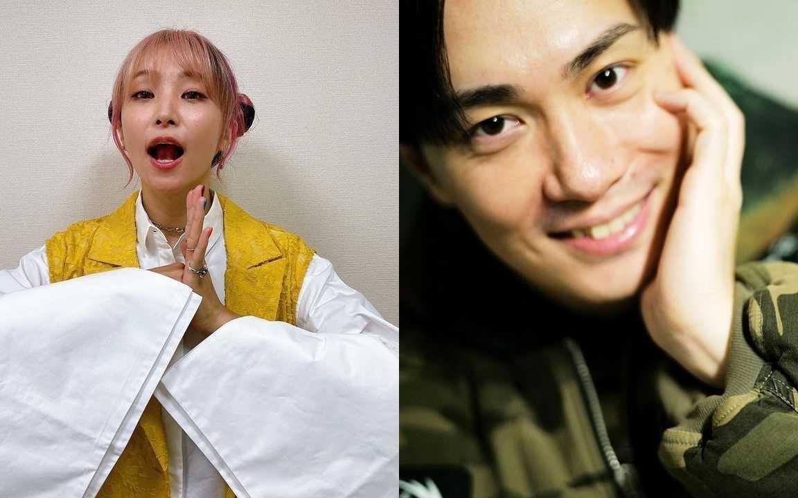 日本歌手LiSA傳出與腥夫聲優鈴木達央在本月初補辦婚禮。(翻攝LiSA、鈴木達央IG)
