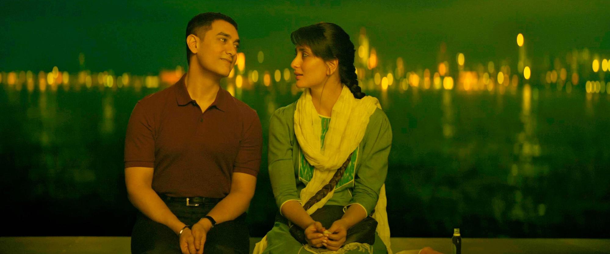 拉辛(左)與心愛的女孩魯芭(右)歷經多年分分合合,是否終究能在一起。(UIP提供)