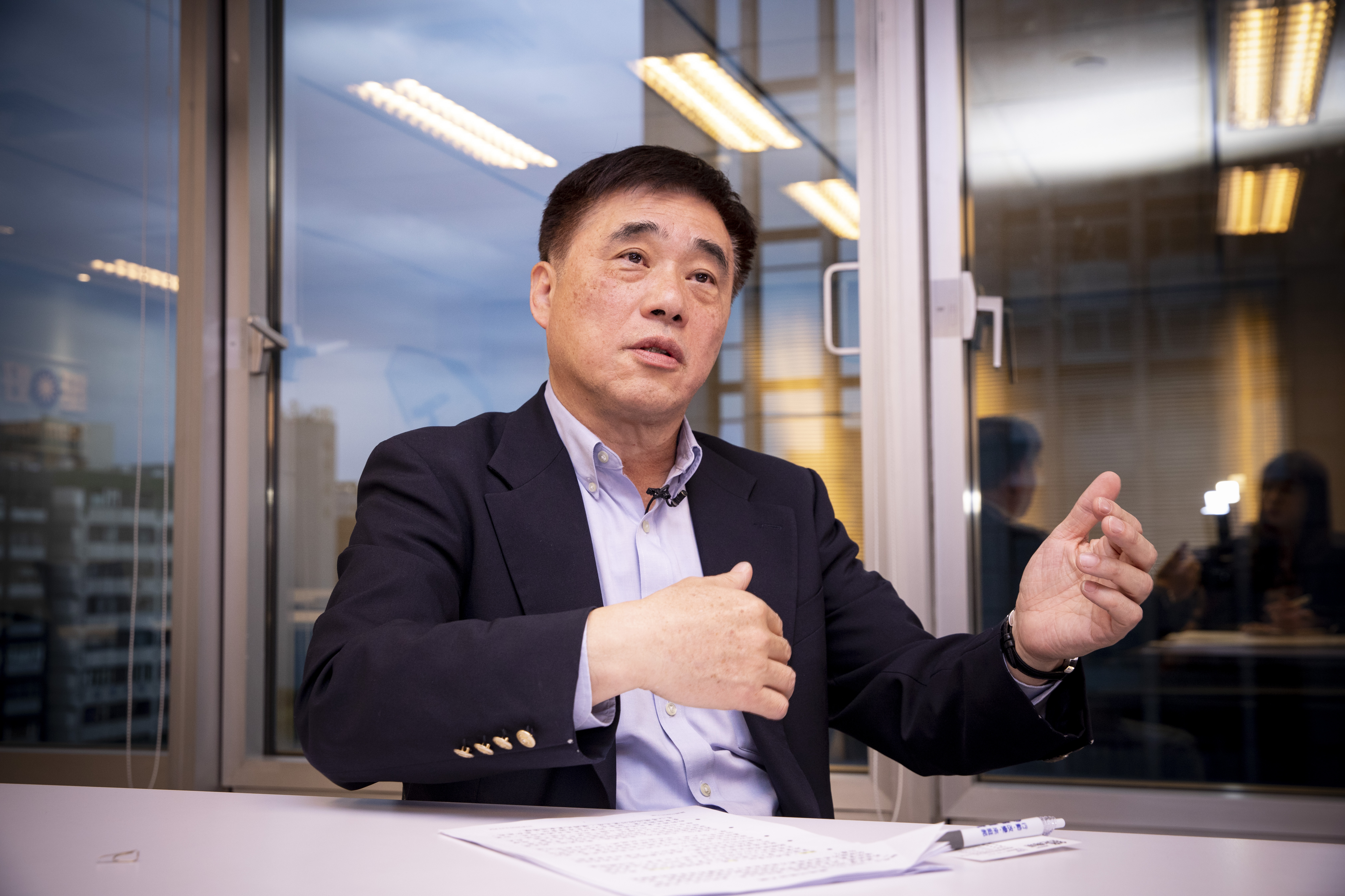 前台北市長郝龍斌今接受廣播專訪，分析2022台北市長選情，他認為蔣萬安目前的選情「審慎樂觀」。（本刊資料照）