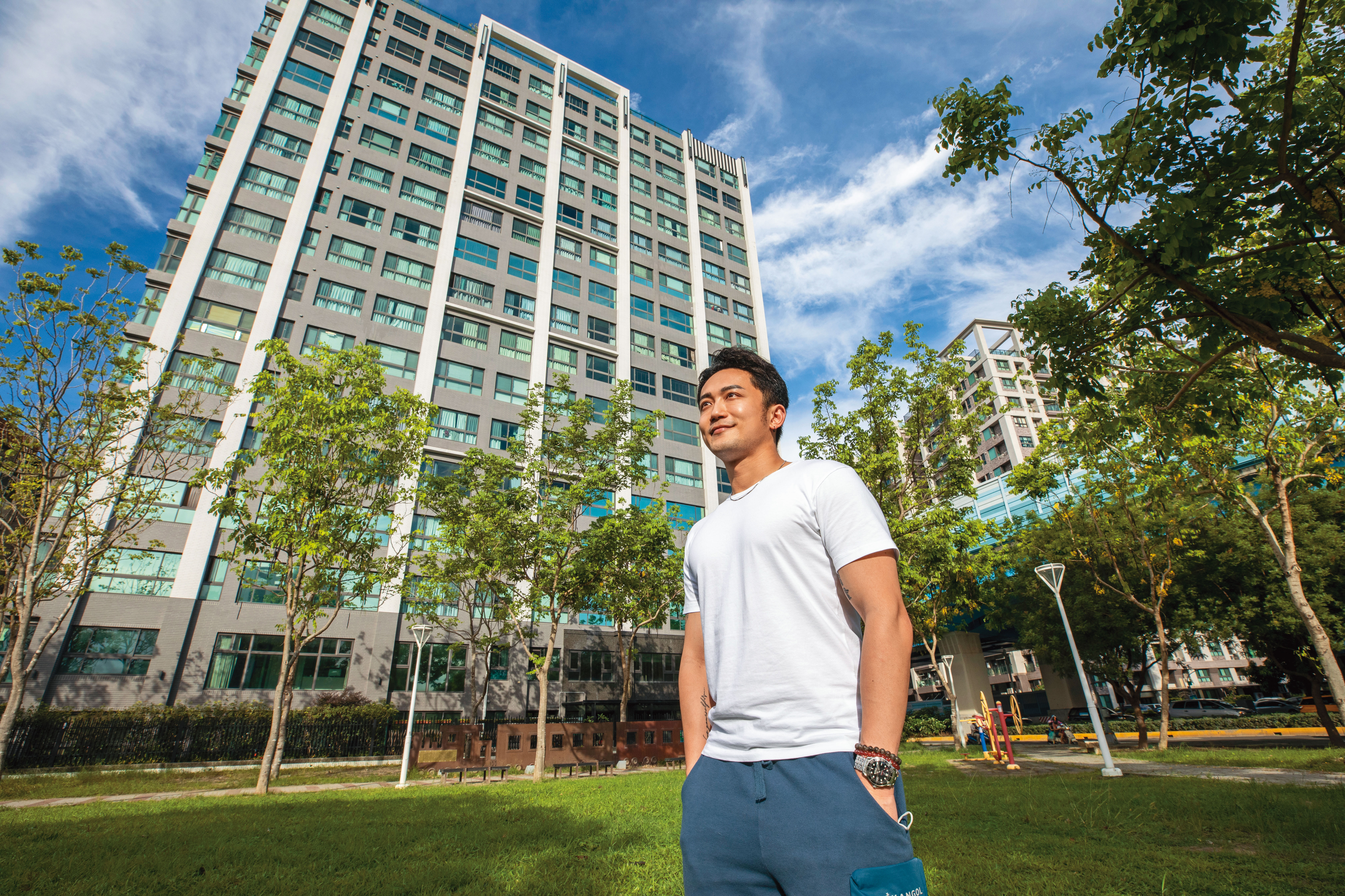 靠2年有紀律地存股，楊程鈞在2020年為自己買下新家。