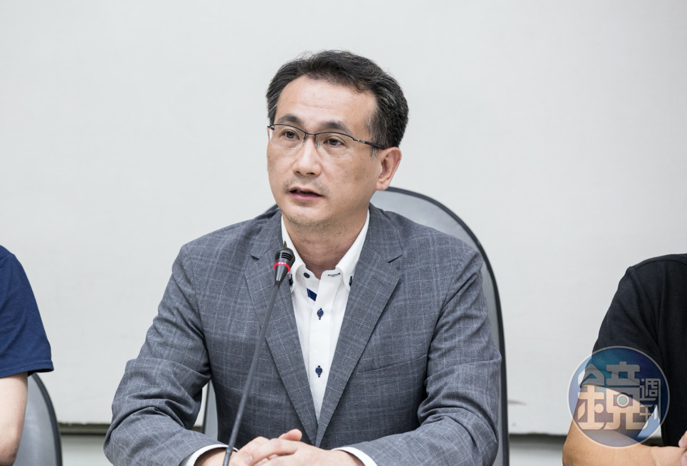 民進黨立委鄭運鵬表示看過林智堅的論文,相信他的人品,也願意替他說明。(資料照)