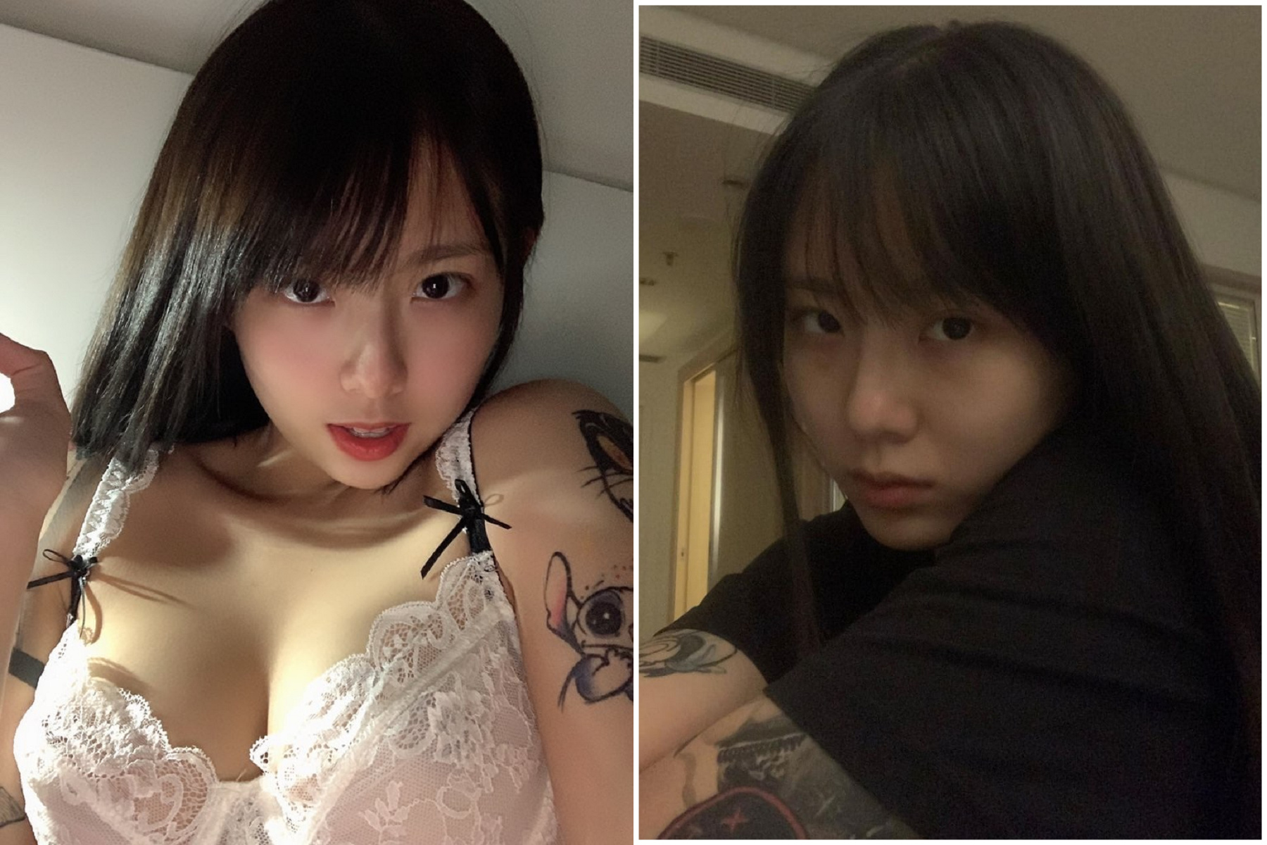 正妹主播被流出淫片，網友見「電鑽入穴」大崩潰！健康形象全毀。（翻自《黑料正能量》）