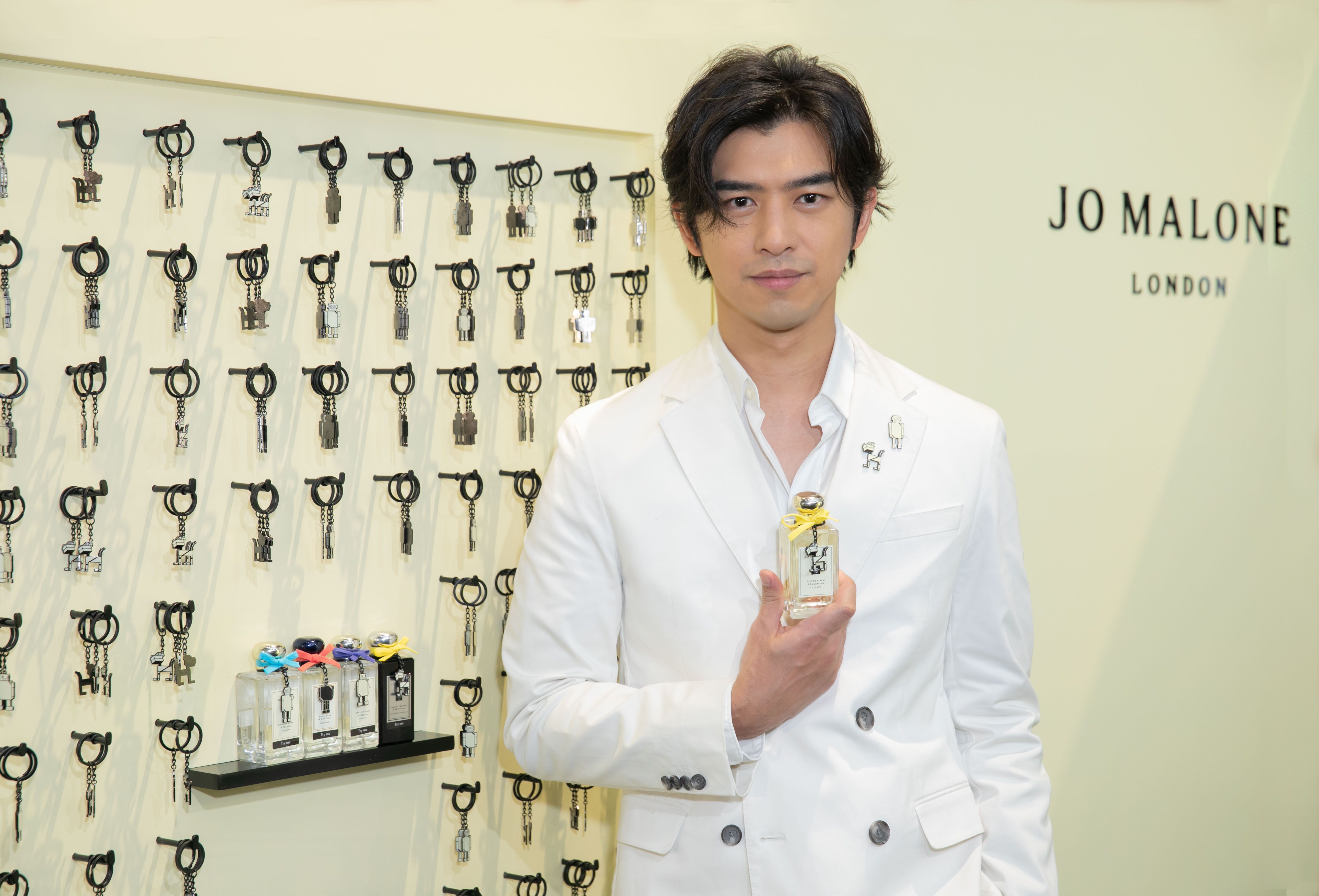 陳柏霖自己私下也會使用香氛。(Jo Malone London提供)
